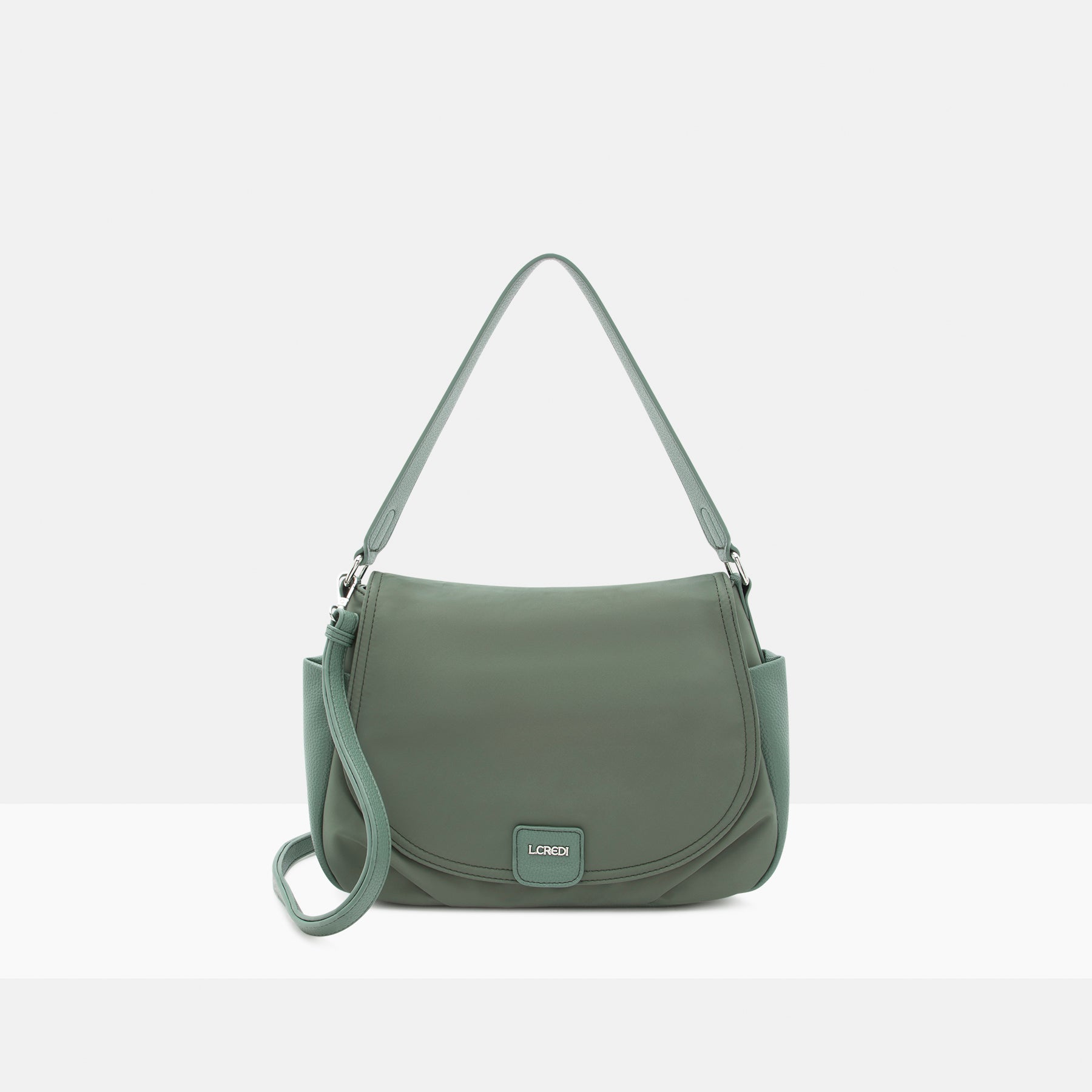 Henkeltasche deep green Sadma Serie - L.Credi Munich