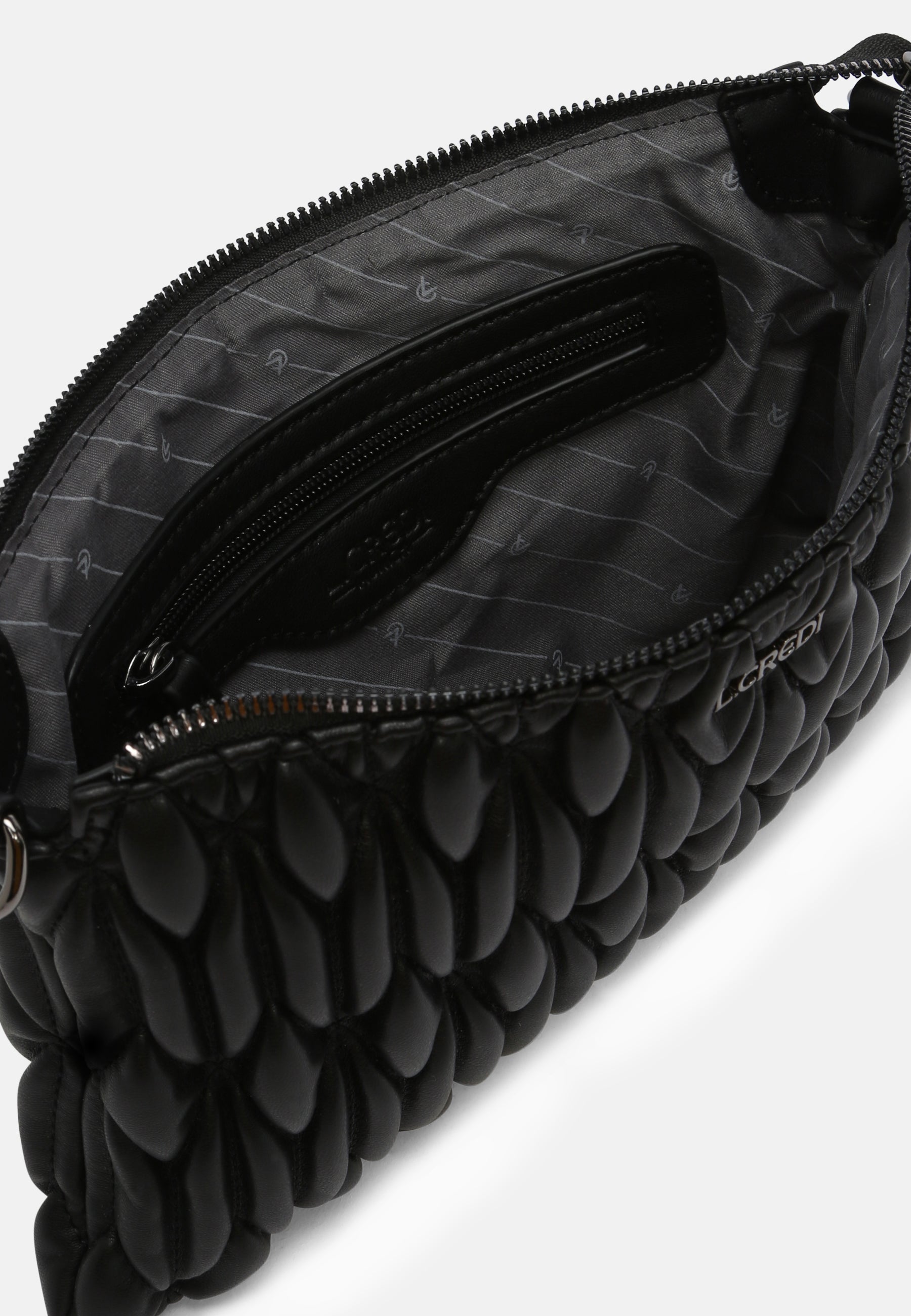 Lisa Clutch schwarz - L.Credi Munich