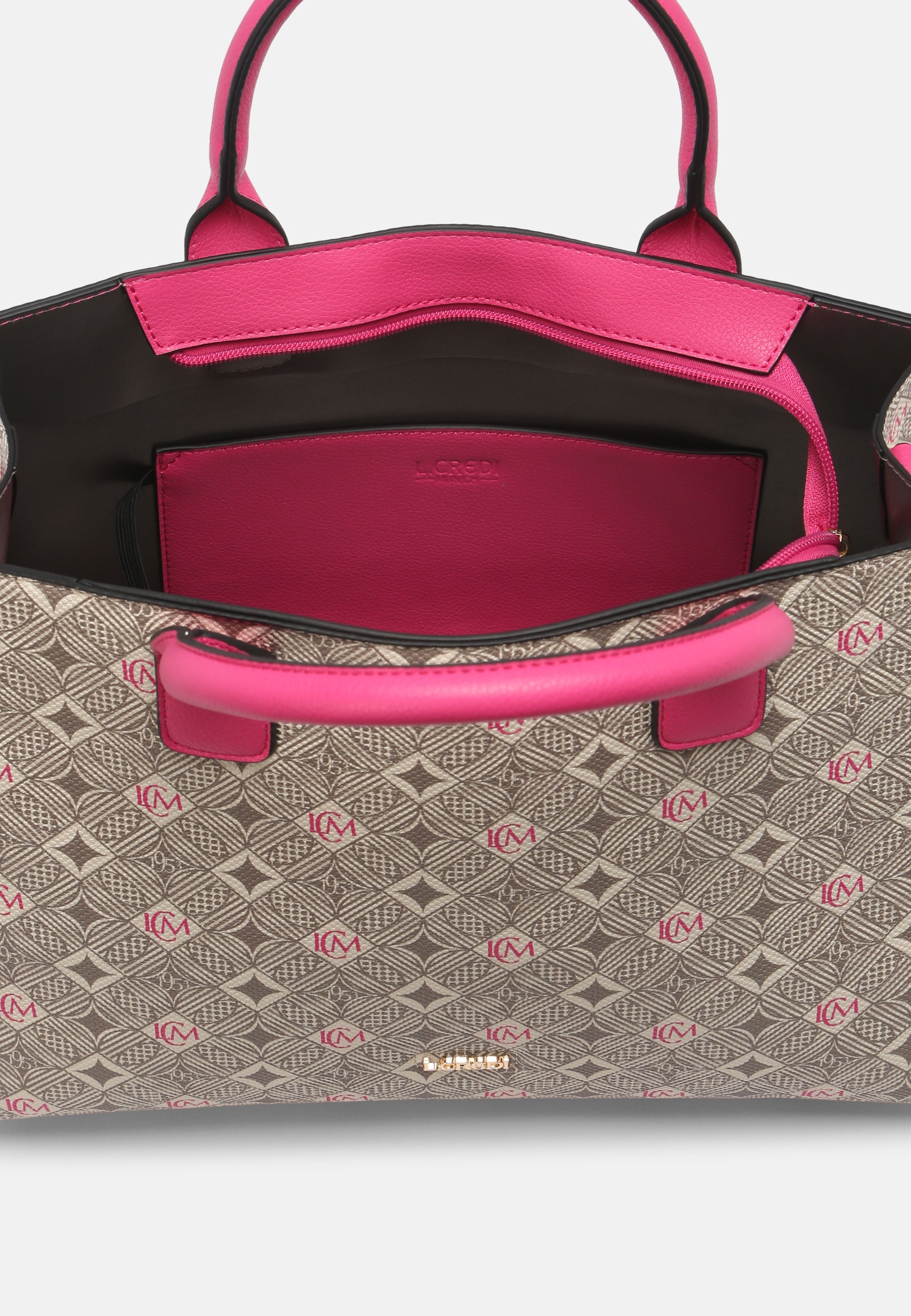 Kiana Shopper beige multi - L.Credi Munich