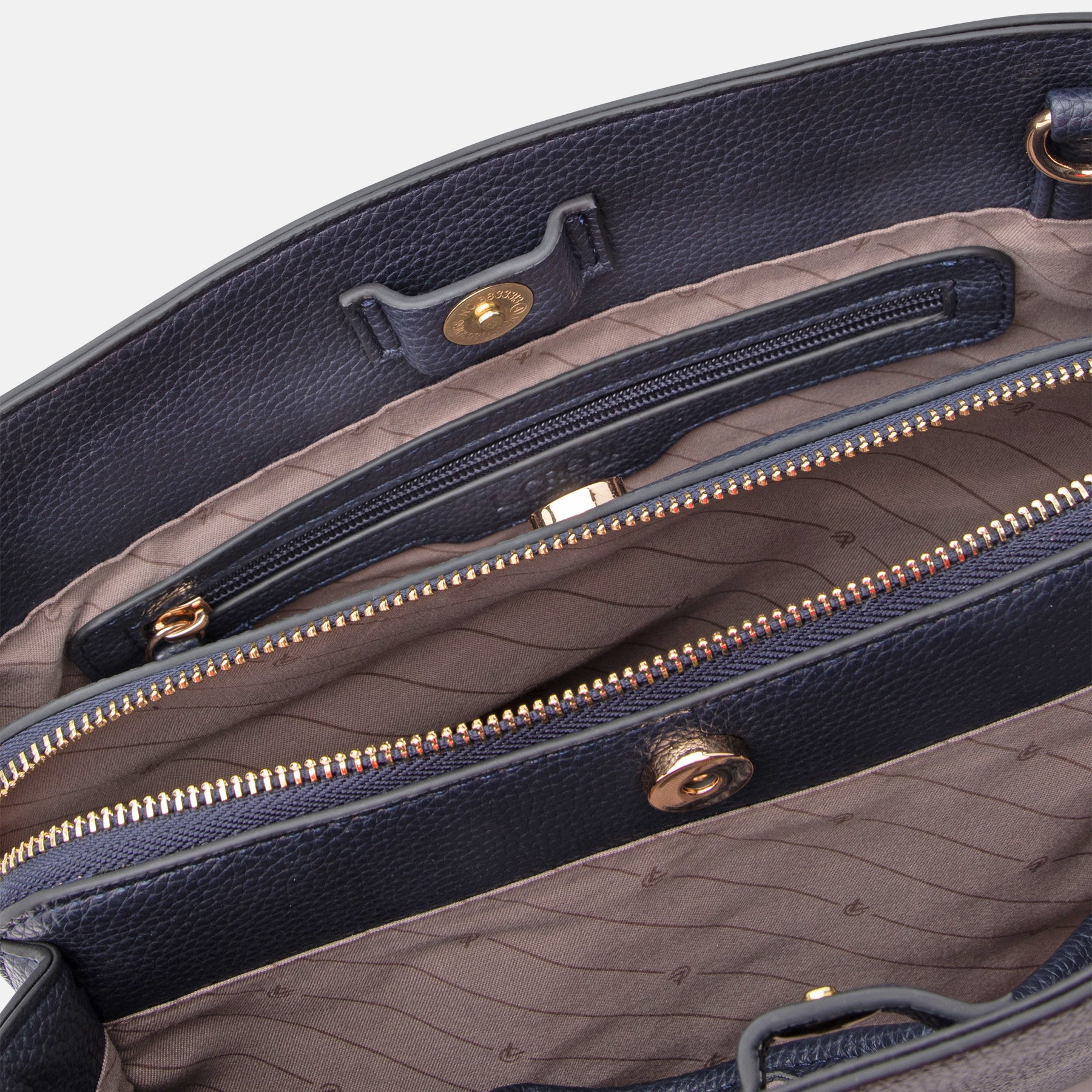 Henkeltasche marine Maxima Serie - L.Credi Munich