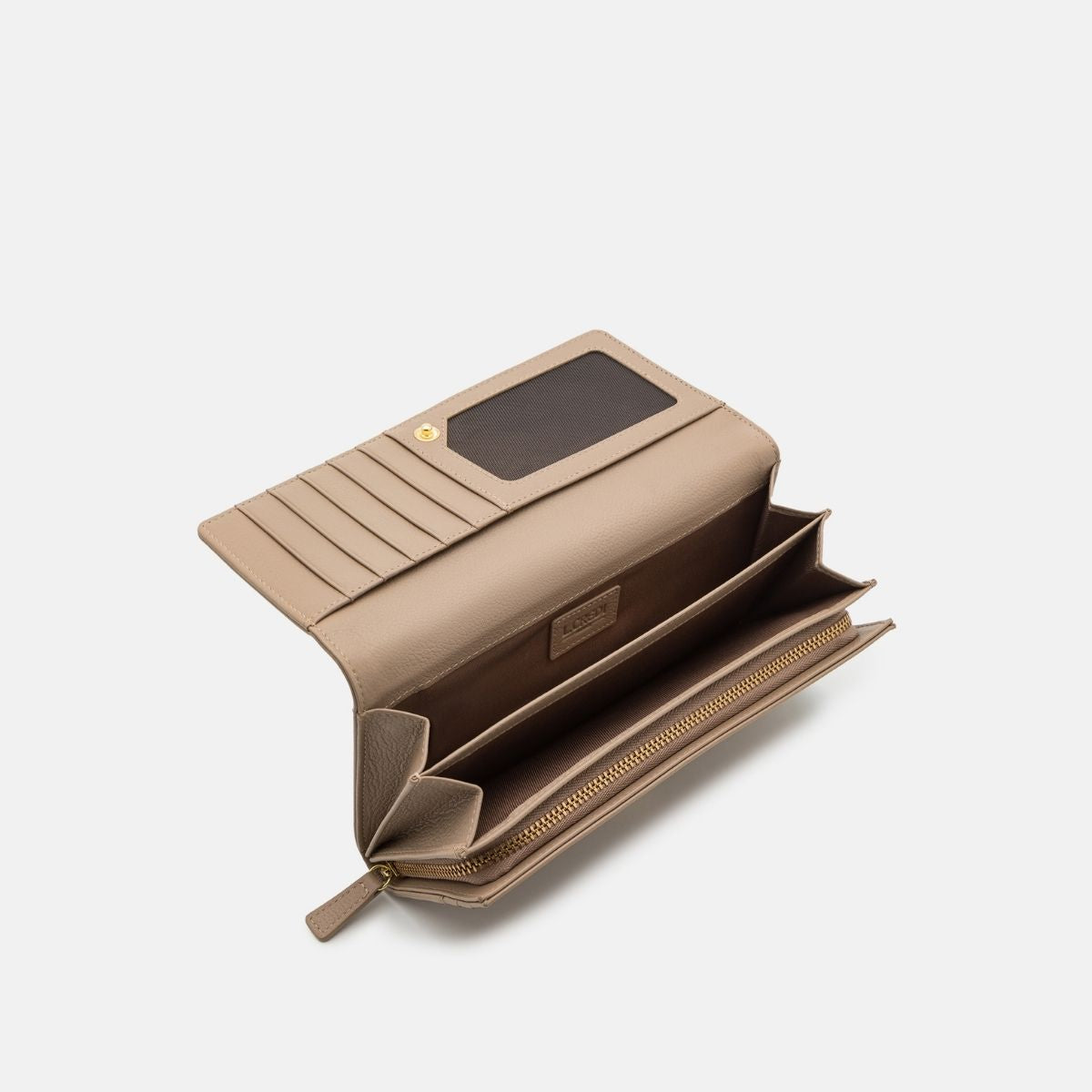 Evelyn Portemonnaie taupe - L.Credi Munich