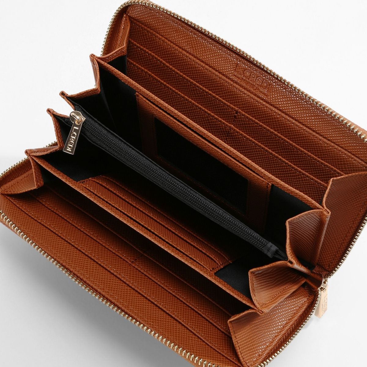 Ebba Portemonnaie cognac - L.Credi Munich