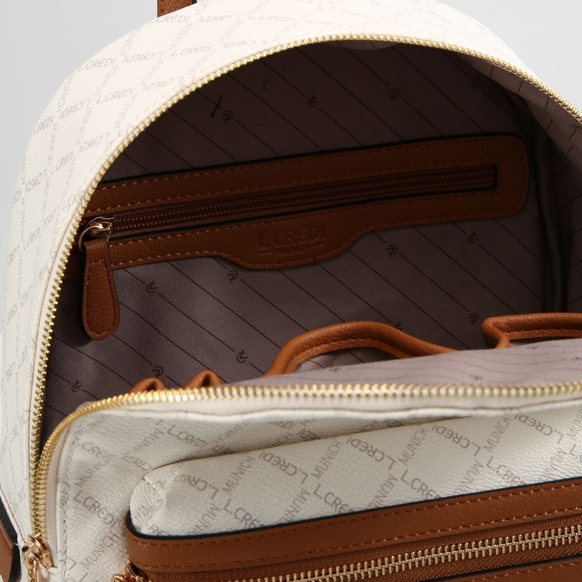 Filiberta Rucksack weiss - L.Credi Munich
