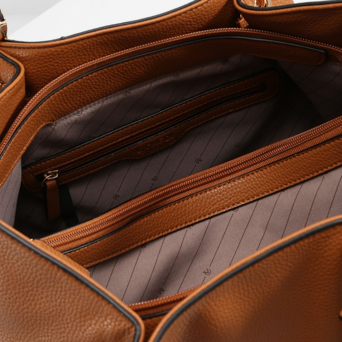 Ebony Shopper cognac - L.Credi Munich