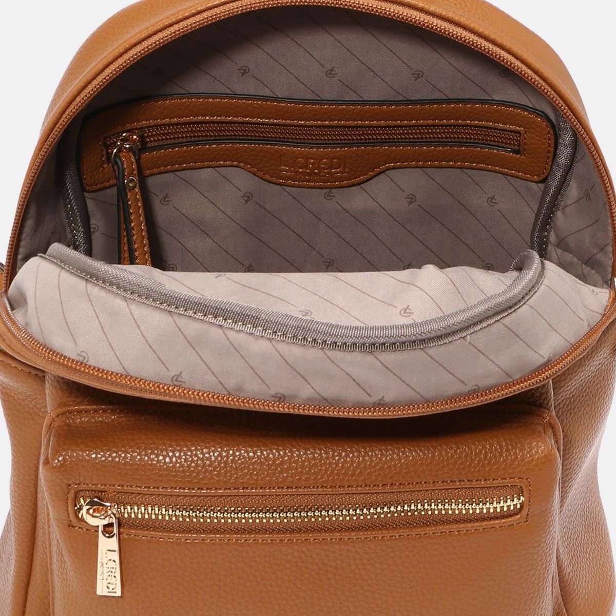 Budapest Rucksack cognac - L.Credi Munich