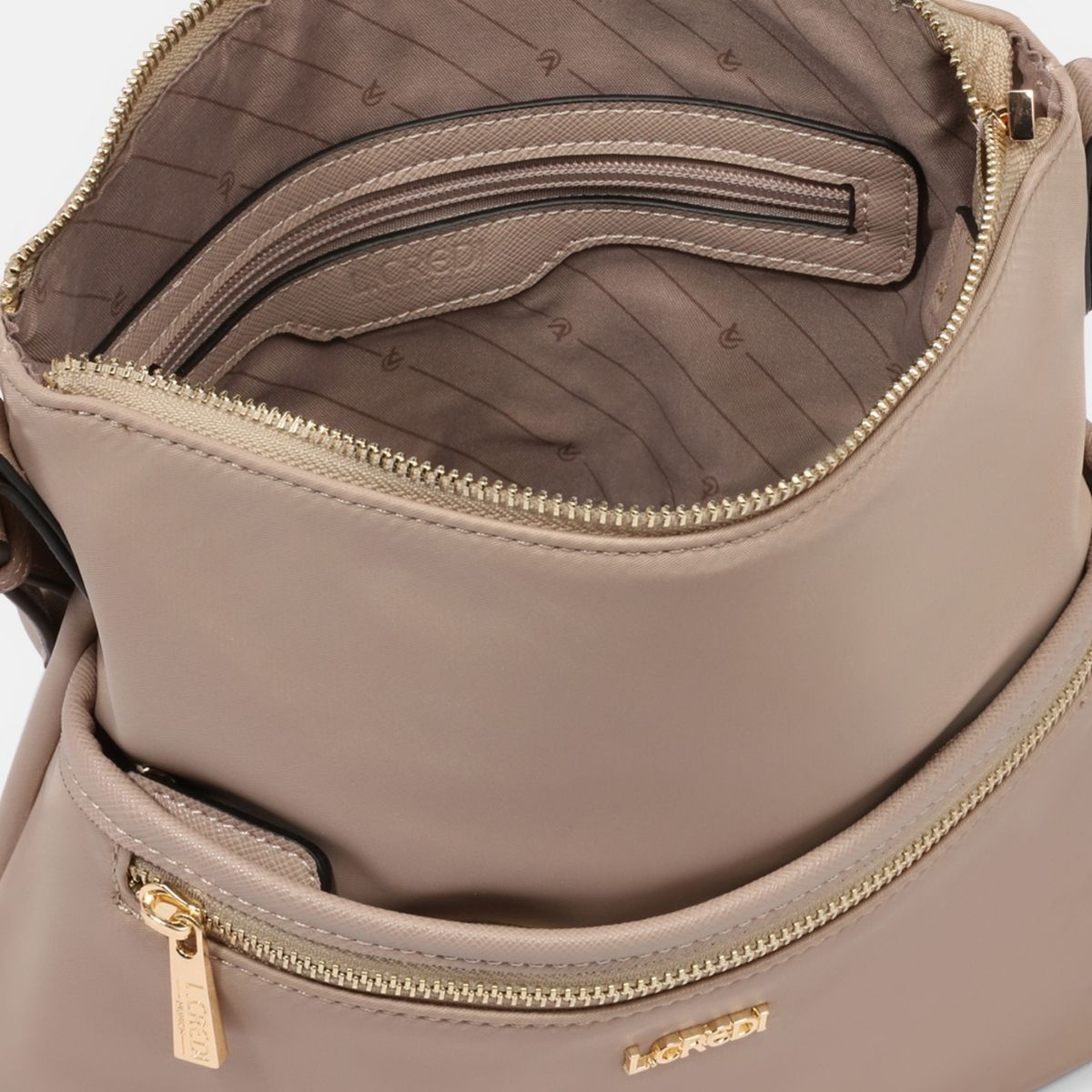 Alena Umhängetasche beige - L.Credi Munich