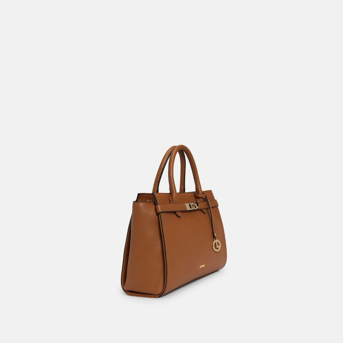 Konstanze Henkeltasche cognac - L.Credi Munich