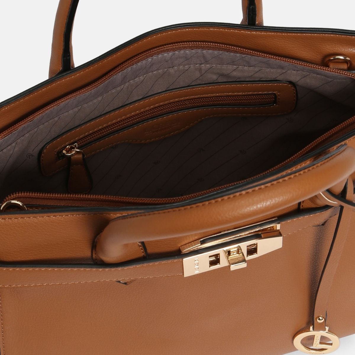 Konstanze Henkeltasche cognac - L.Credi Munich