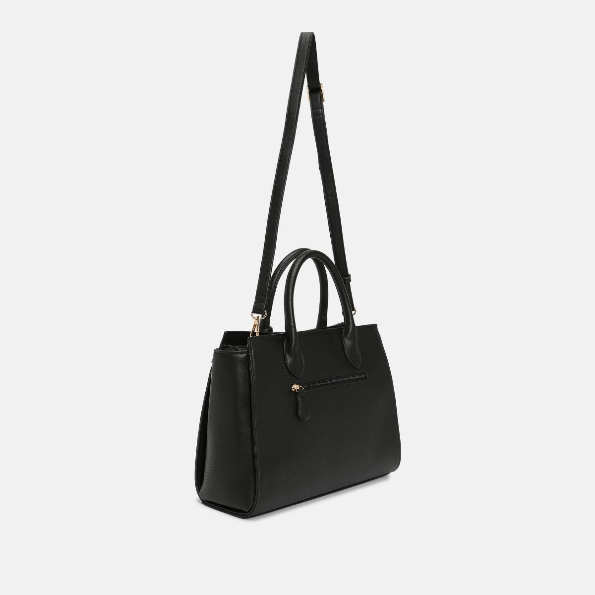 Konstanze Henkeltasche schwarz - L.Credi Munich