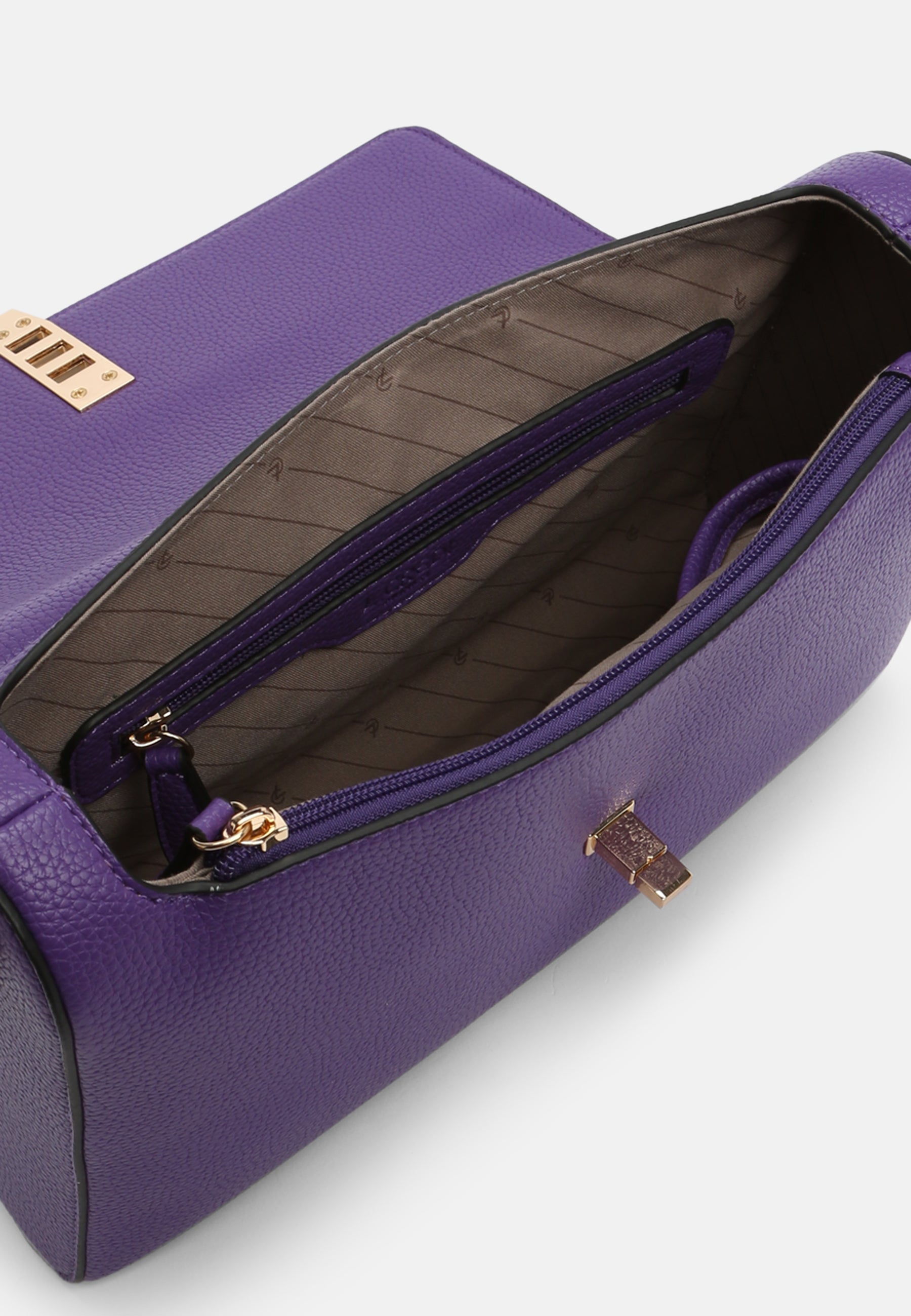 Laurie Henkeltasche lila - L.Credi Munich