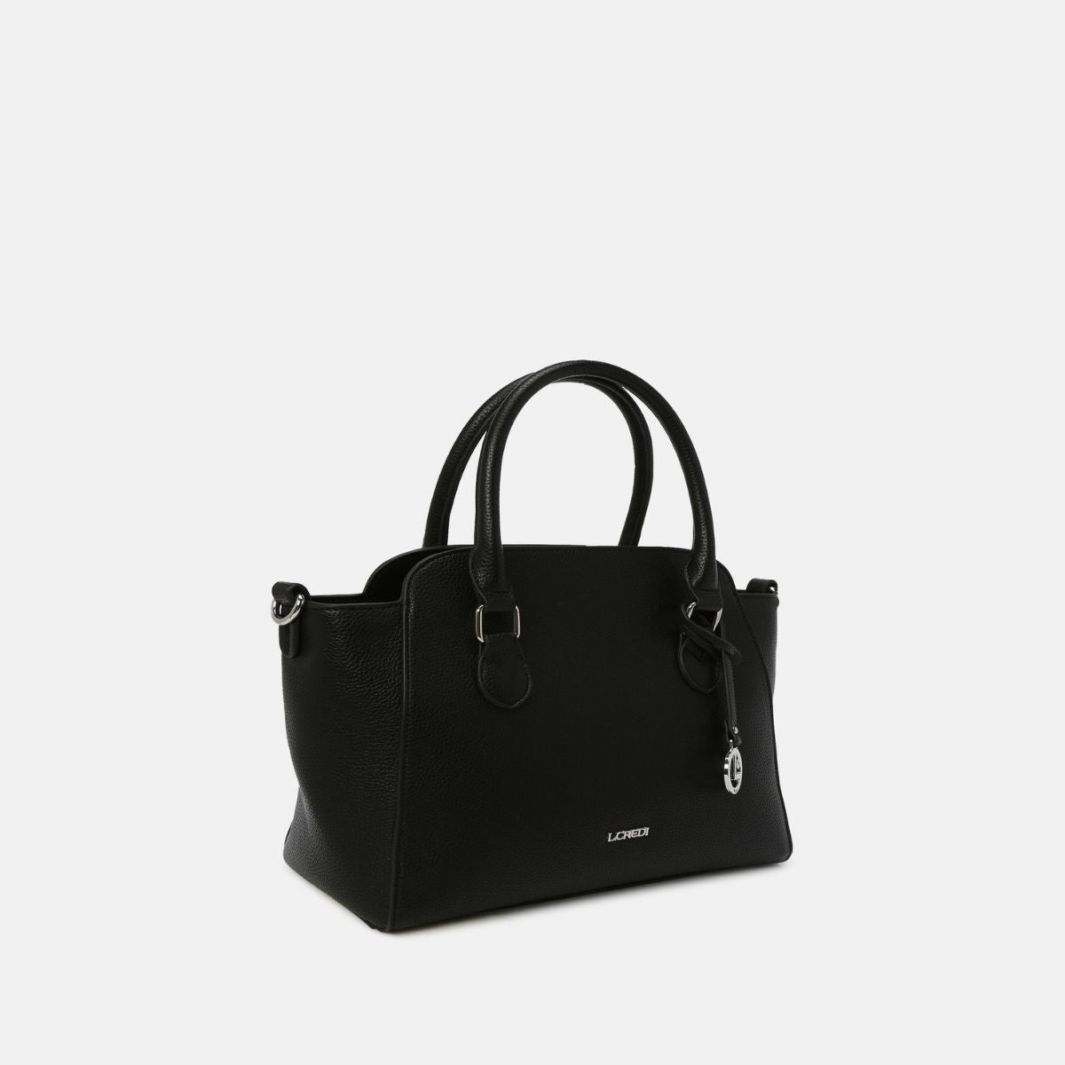 Linessa Henkeltasche schwarz - L.Credi Munich