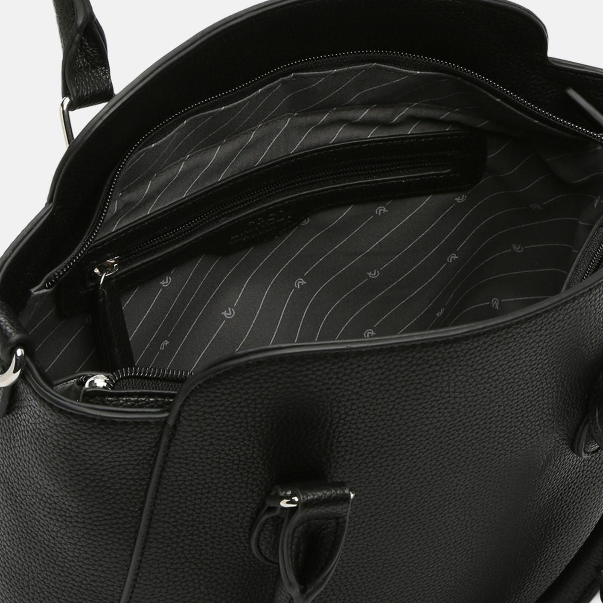 Linessa Henkeltasche schwarz - L.Credi Munich