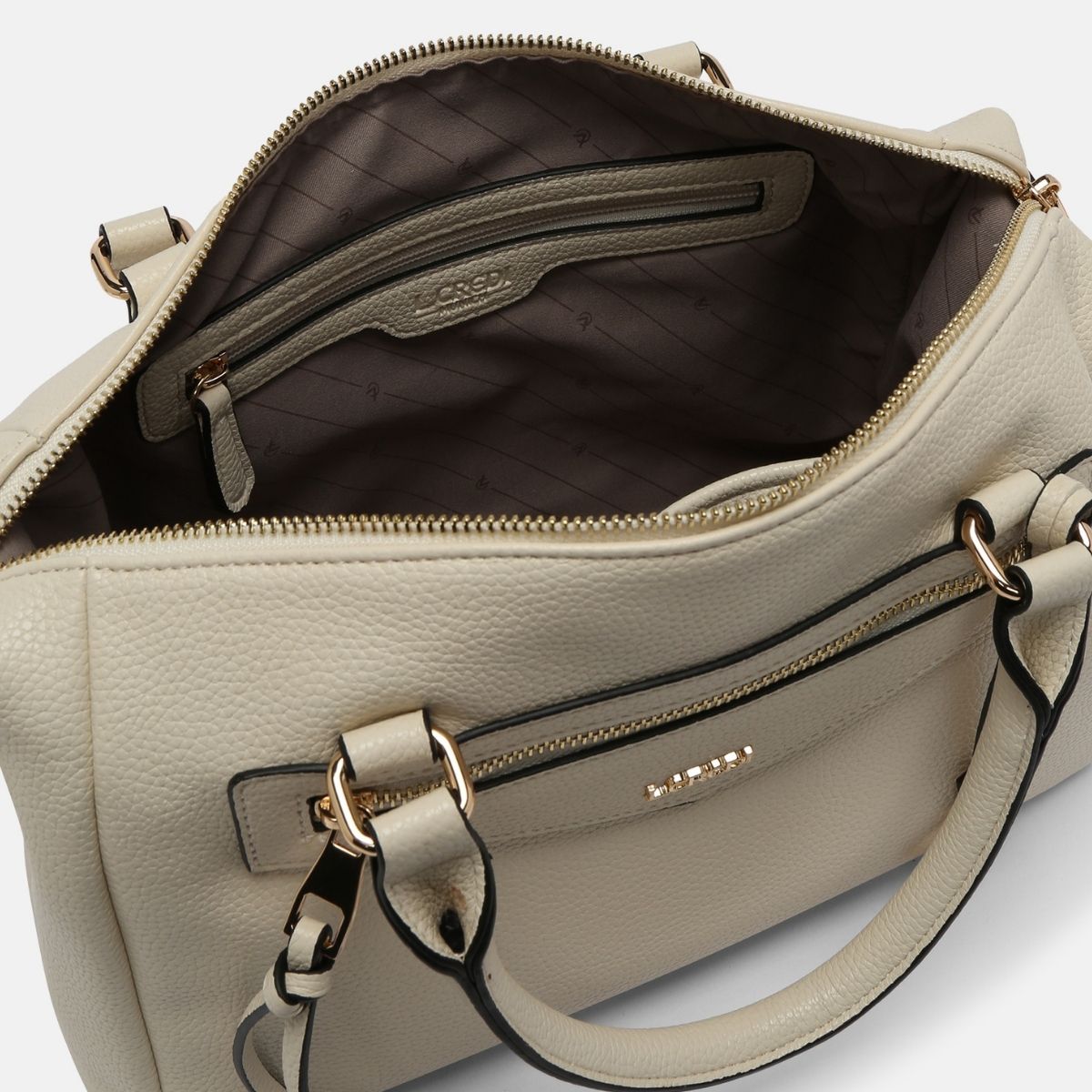 Larina Henkeltasche kitt - L.Credi Munich