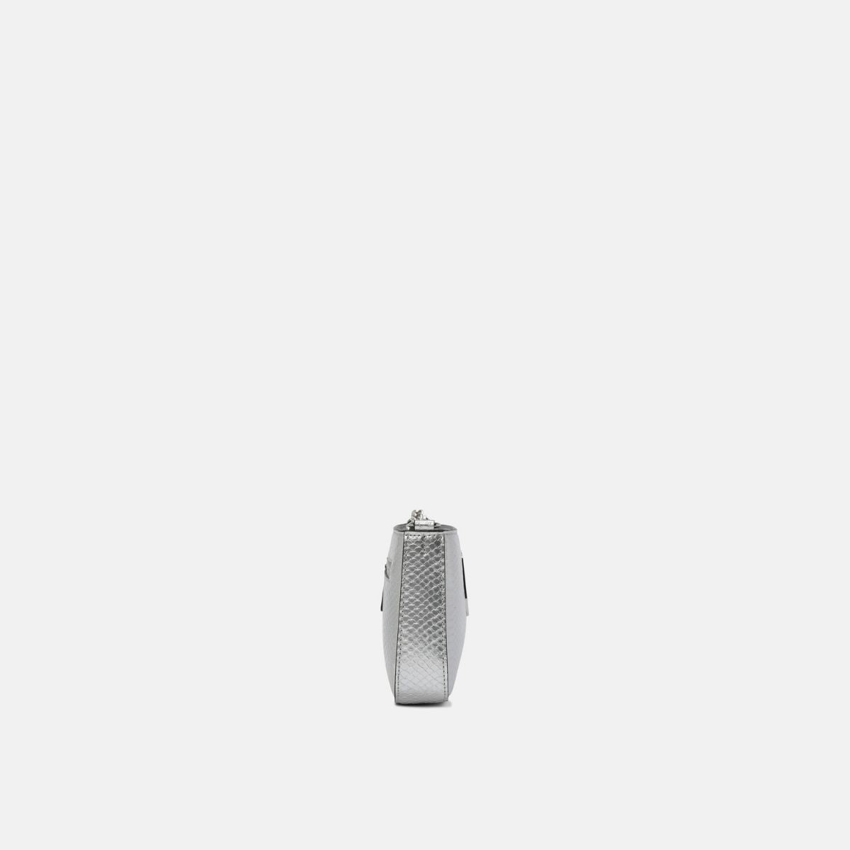 Lenore Clutch silber - L.Credi Munich