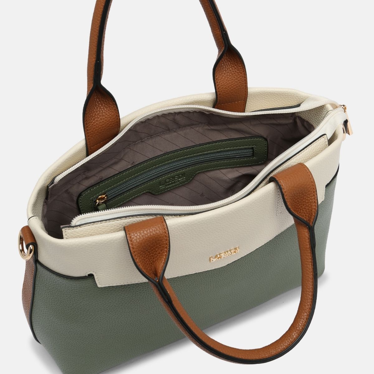 Ladina Henkeltasche moss - L.Credi Munich