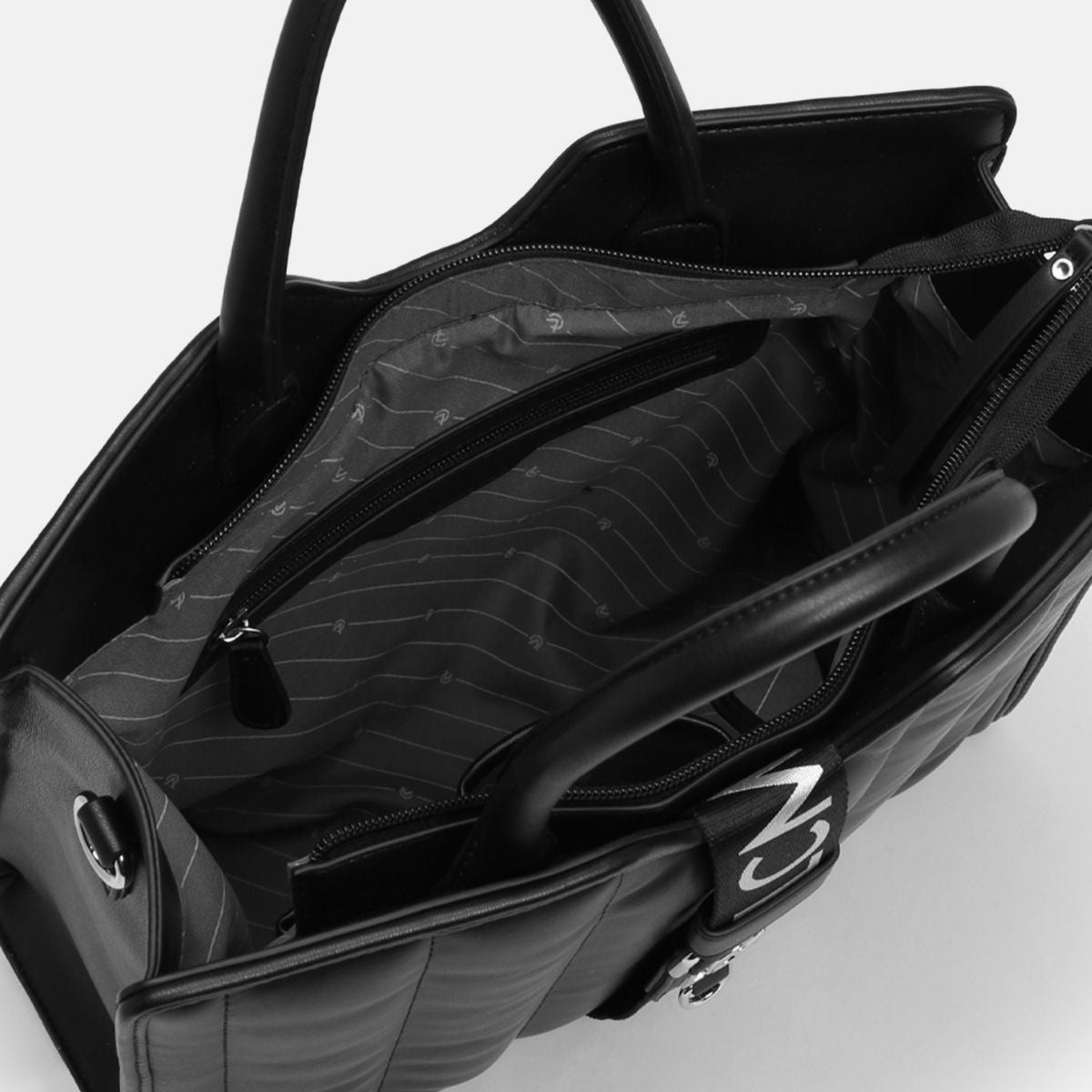 Lissy Henkeltasche schwarz - L.Credi Munich