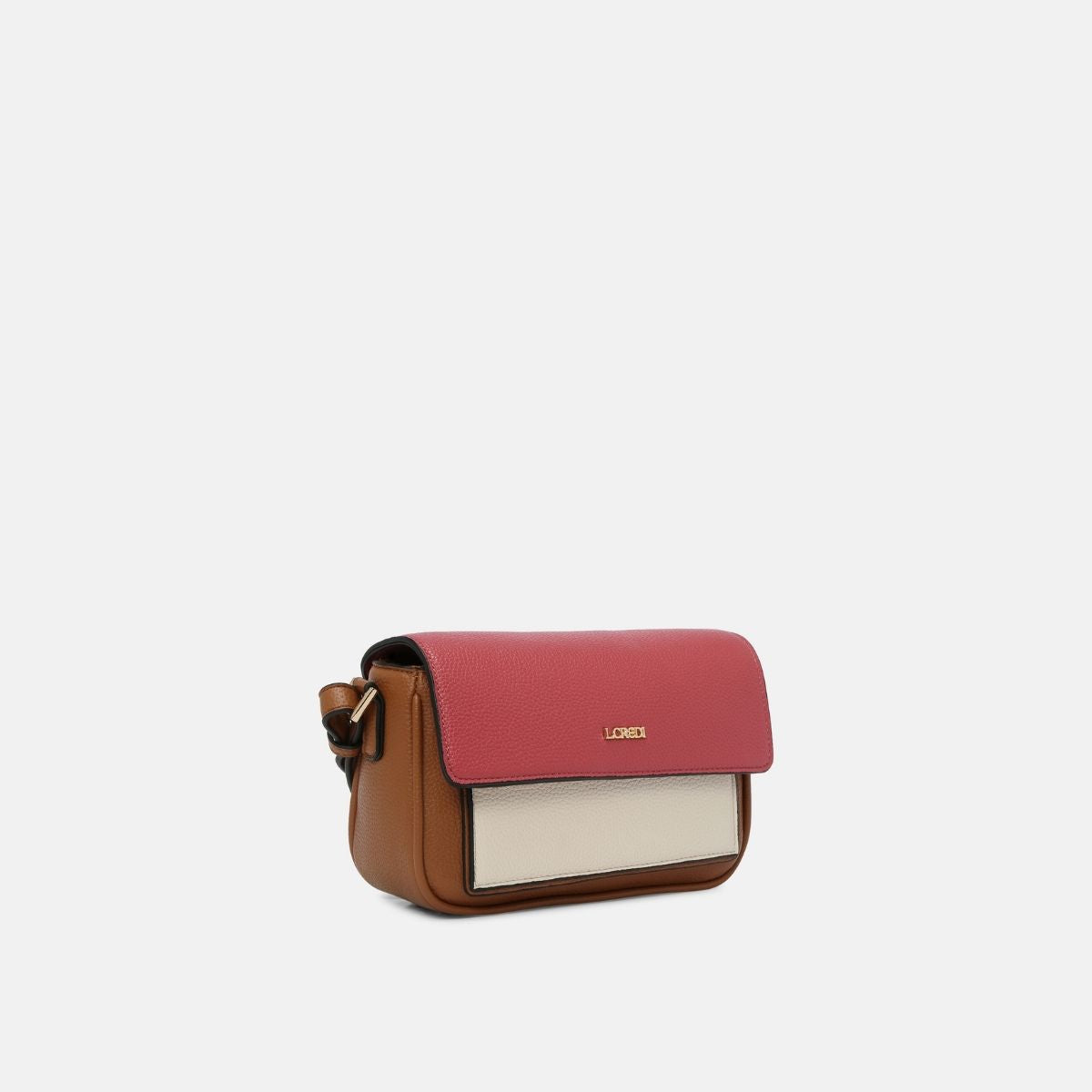 Liane Umhängetasche cognac / mix - L.Credi Munich