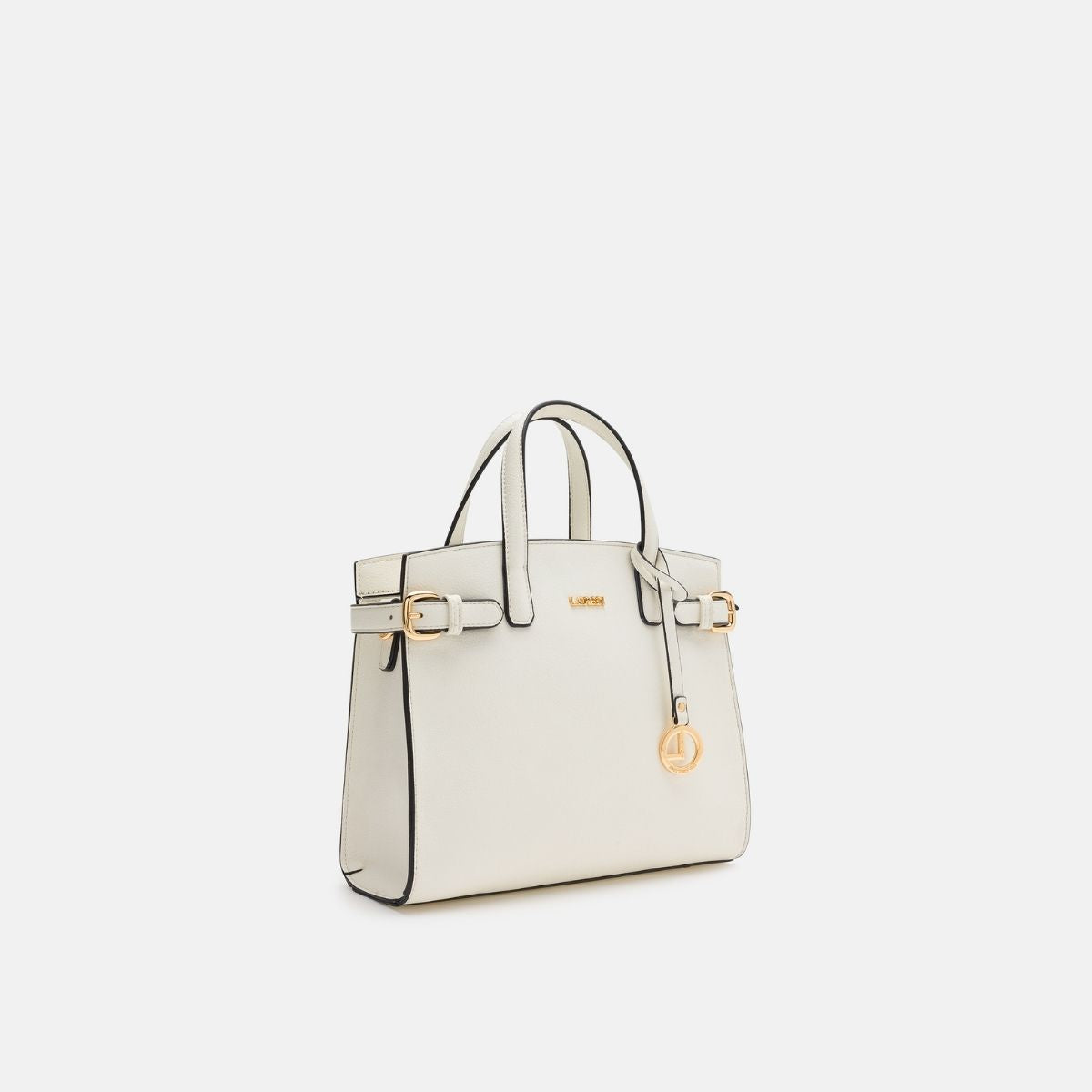 Isante Henkeltasche weiss - L.Credi Munich