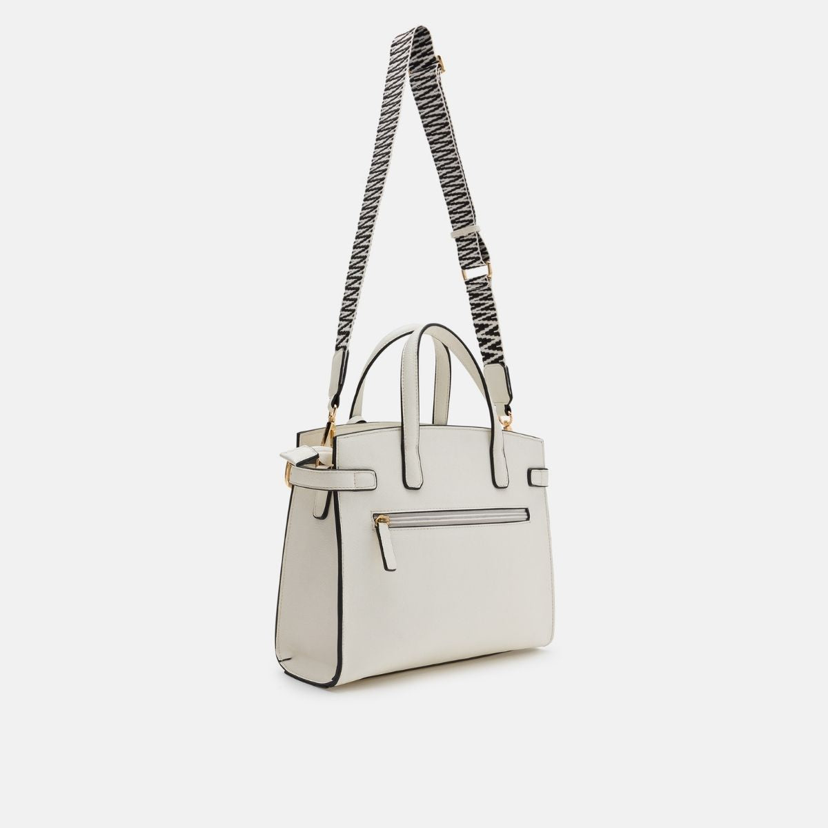 Isante Henkeltasche weiss - L.Credi Munich