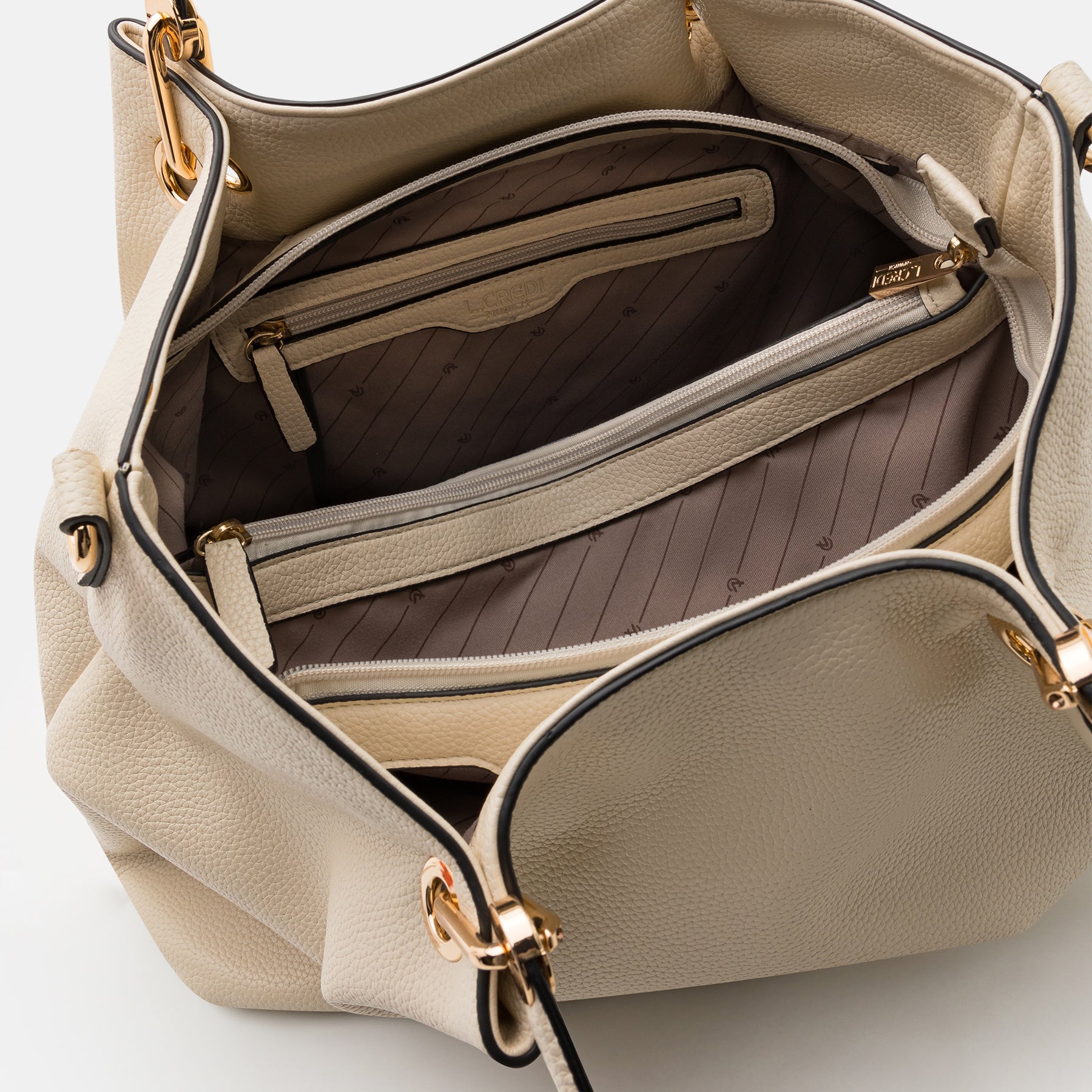 Ebony Shopper creme - L.Credi Munich