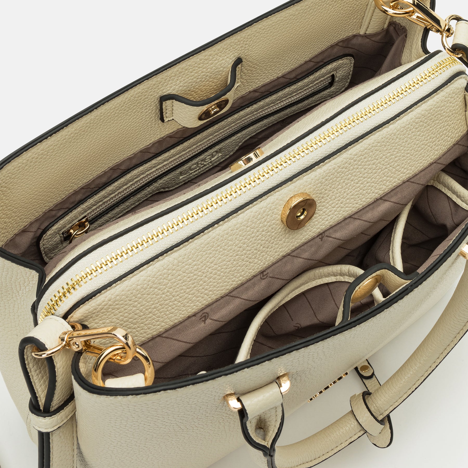 Maxima Henkeltasche creme