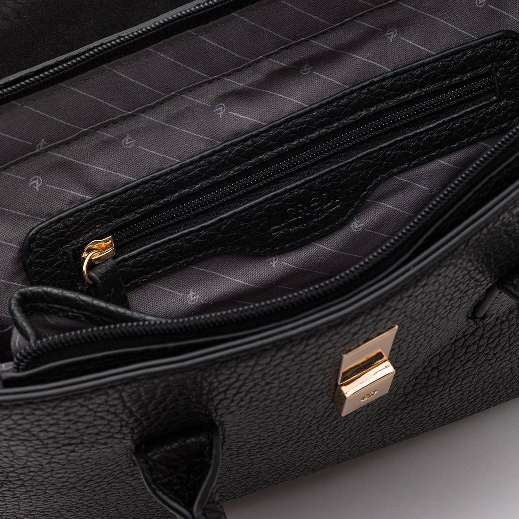 Odeya Henkeltasche schwarz - L.Credi Munich