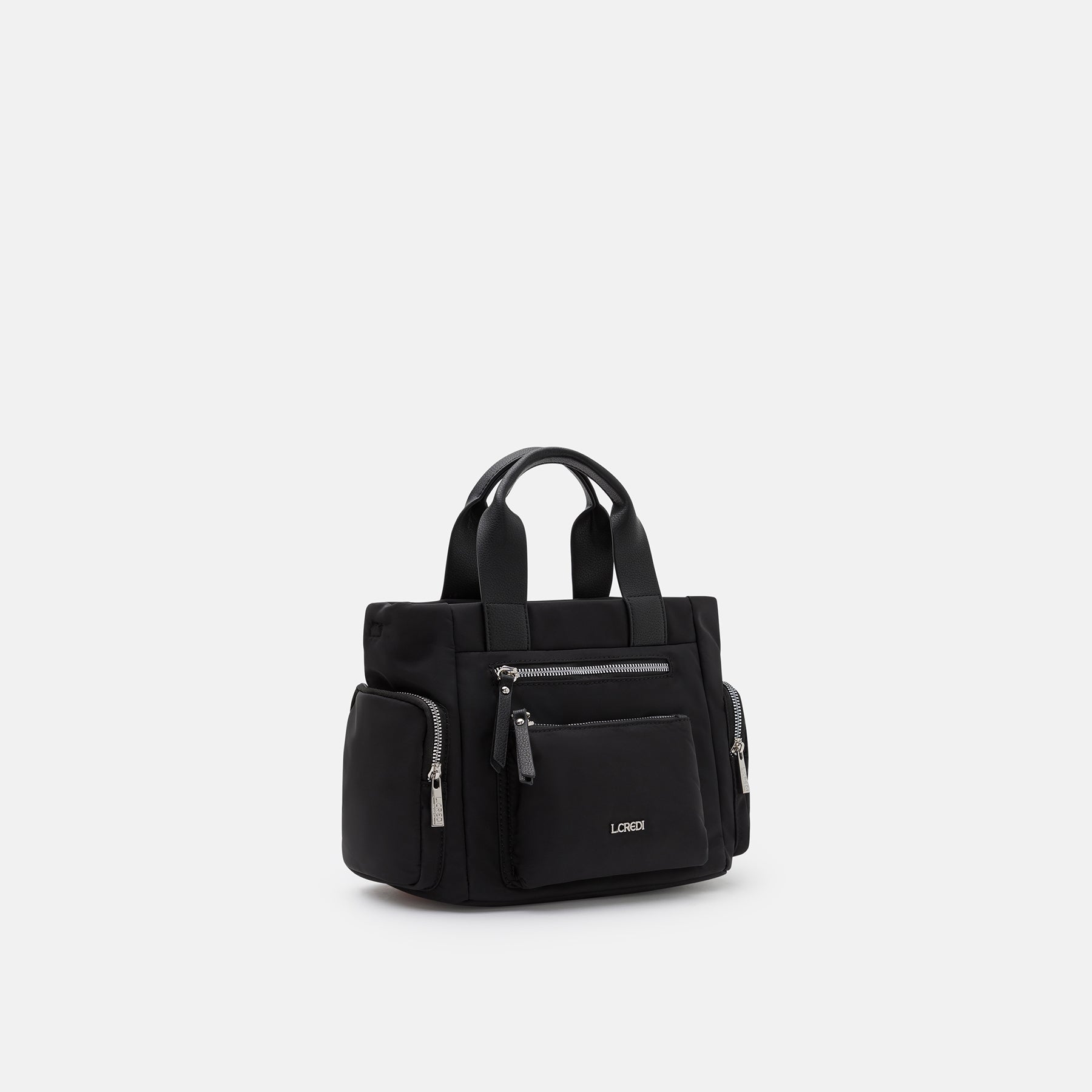 Odeta Henkeltasche schwarz - L.Credi Munich
