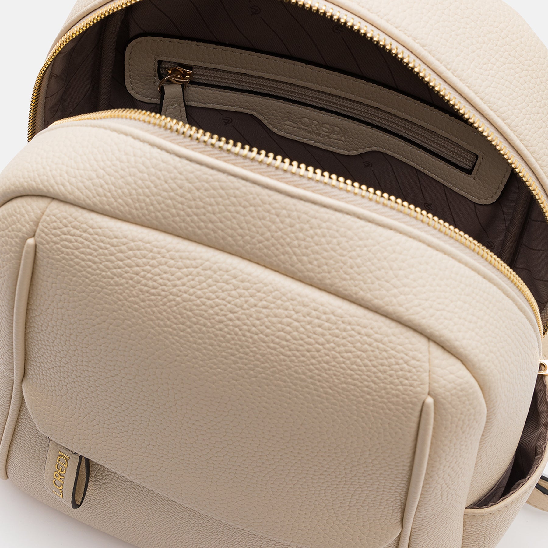 Ovidia Rucksack creme - L.Credi Munich