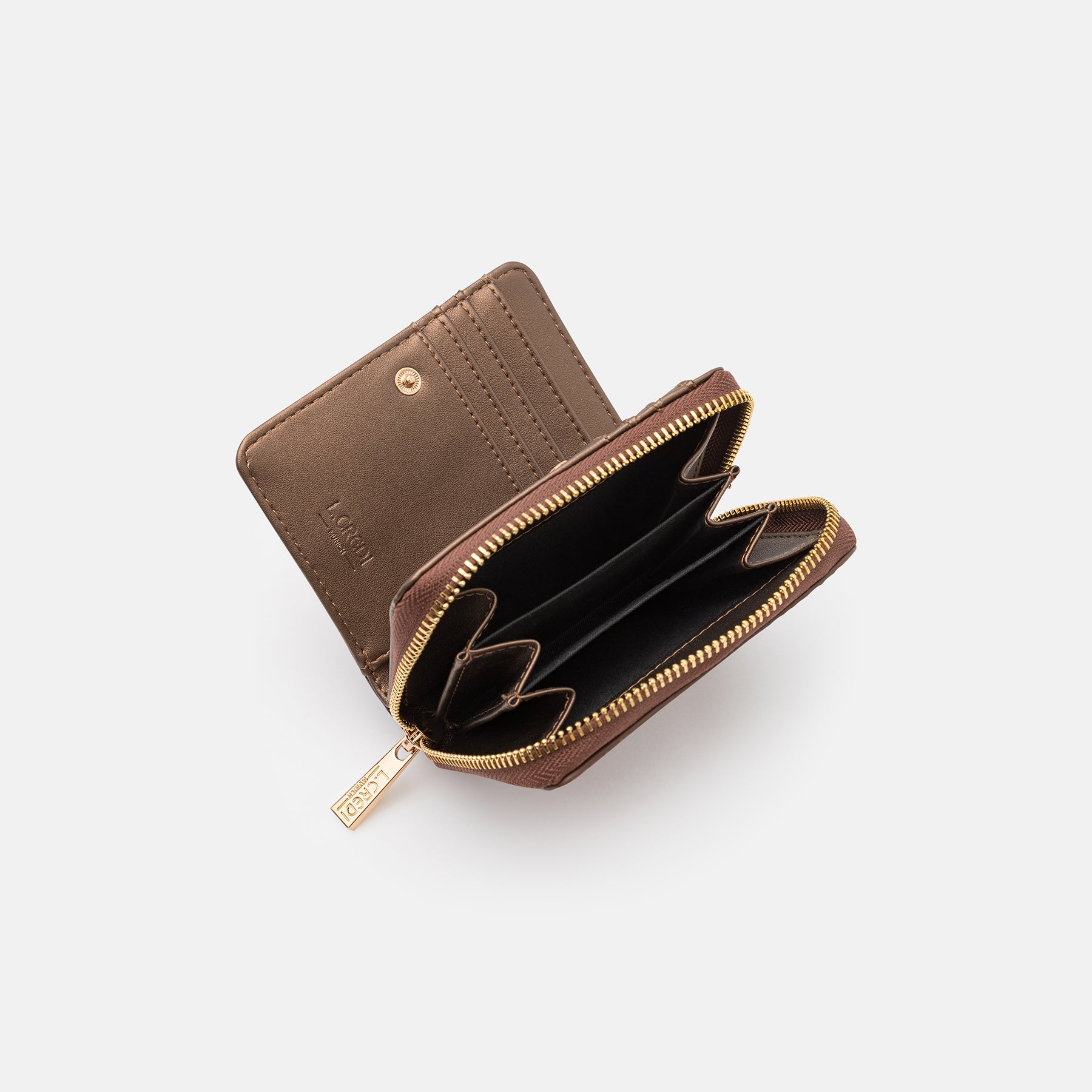 Olive Minibörse bronze - L.Credi Munich
