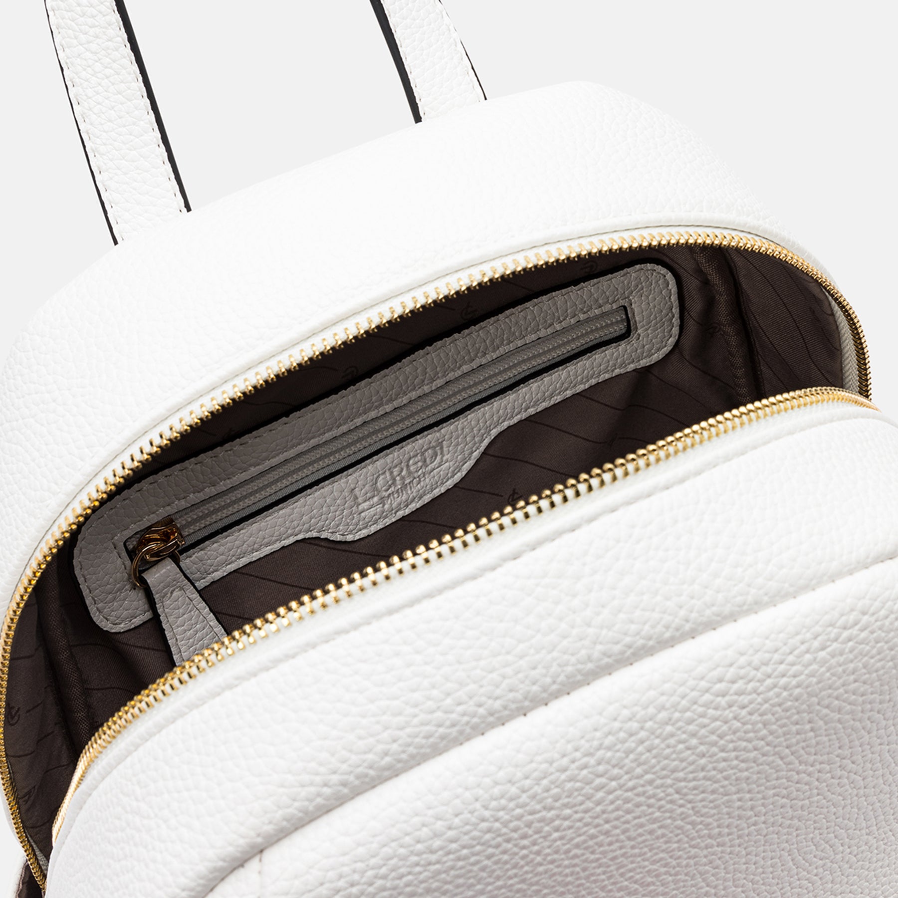 Ovidia Rucksack weiss - L.Credi Munich