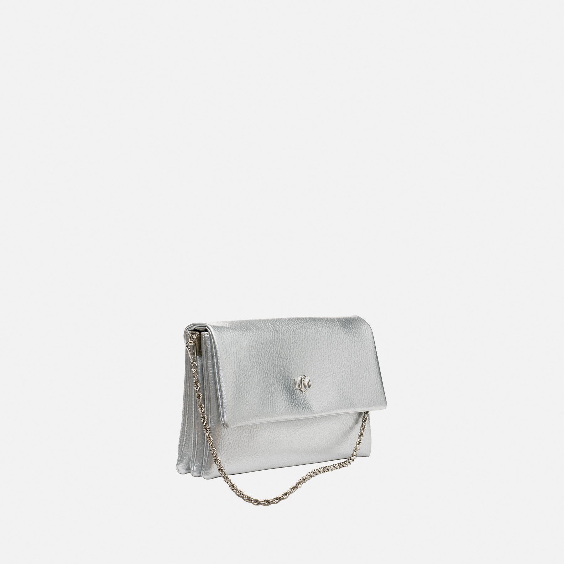 Penina Clutch silber - L.Credi Munich
