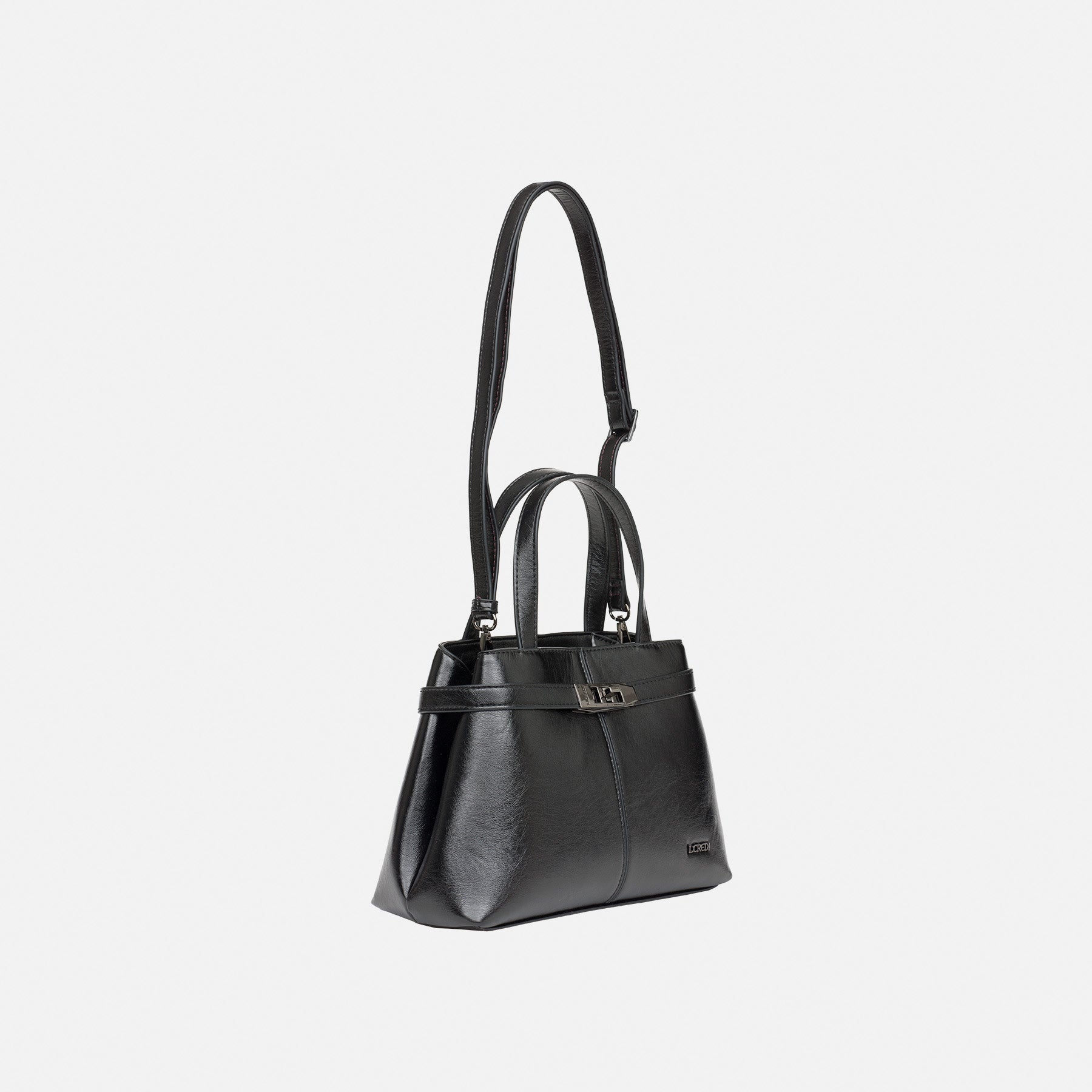 Pamela Henkeltasche schwarz - L.Credi Munich