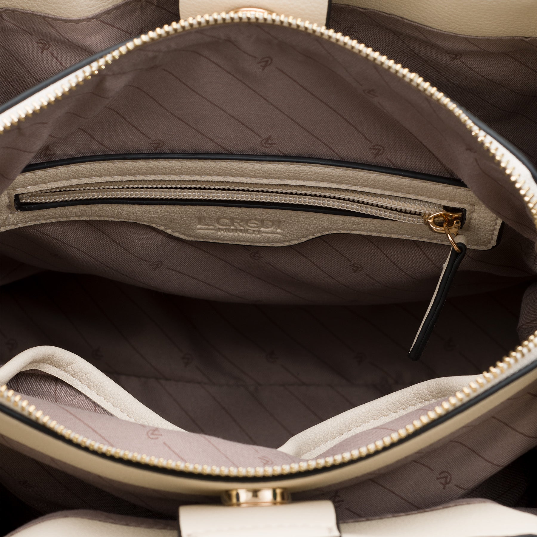 Paola Henkeltasche creme - L.Credi Munich