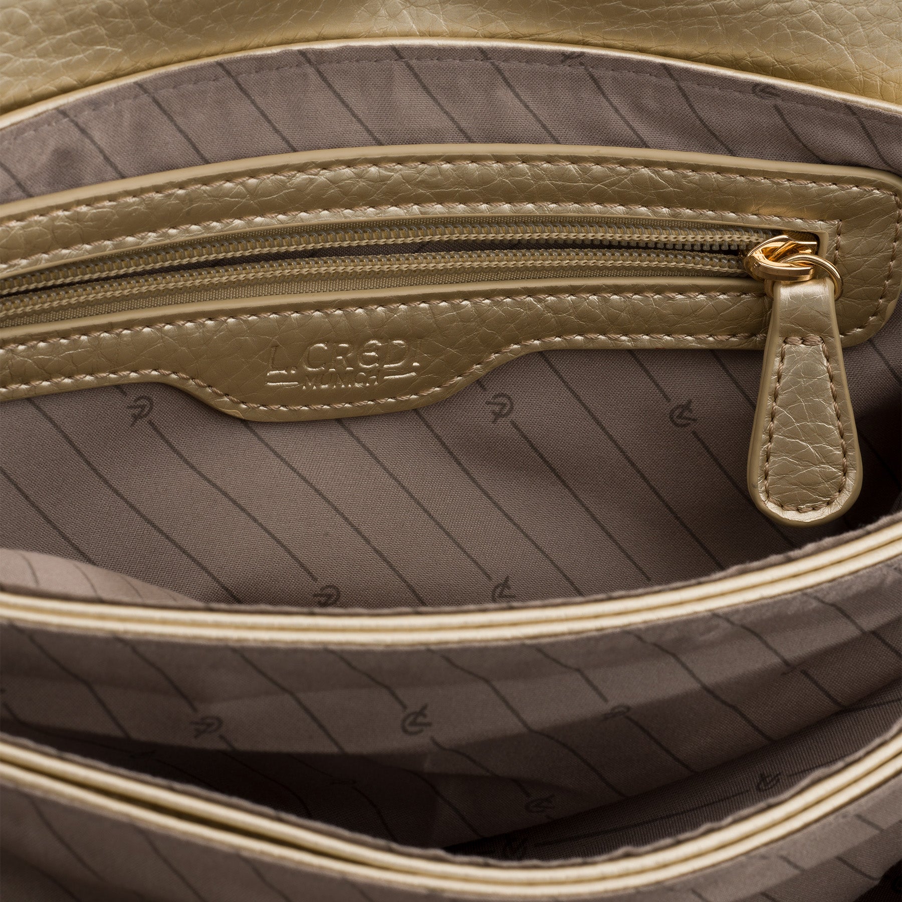 Penina Clutch gold - L.Credi Munich