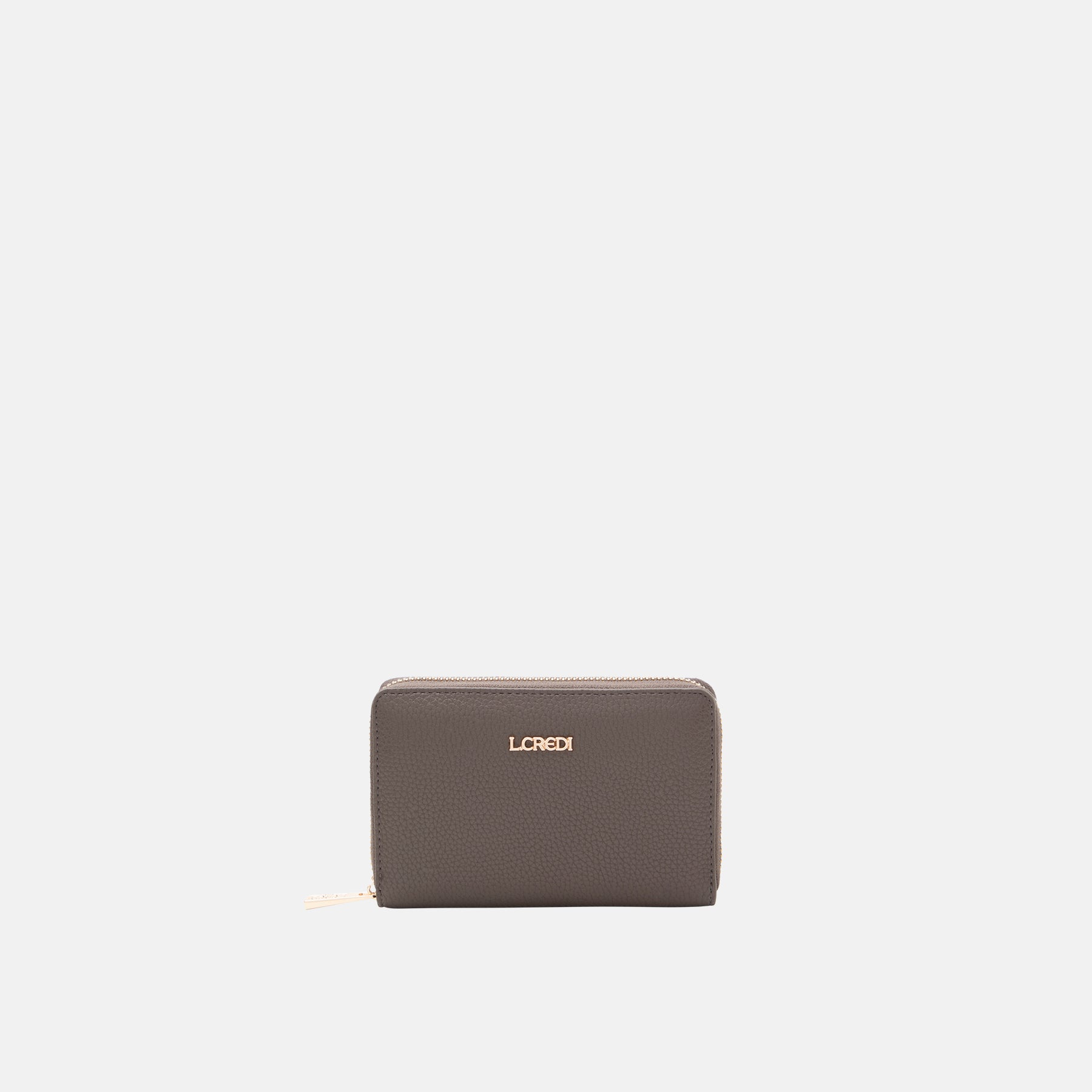 perla-portemonnaie damen-dark-taupe