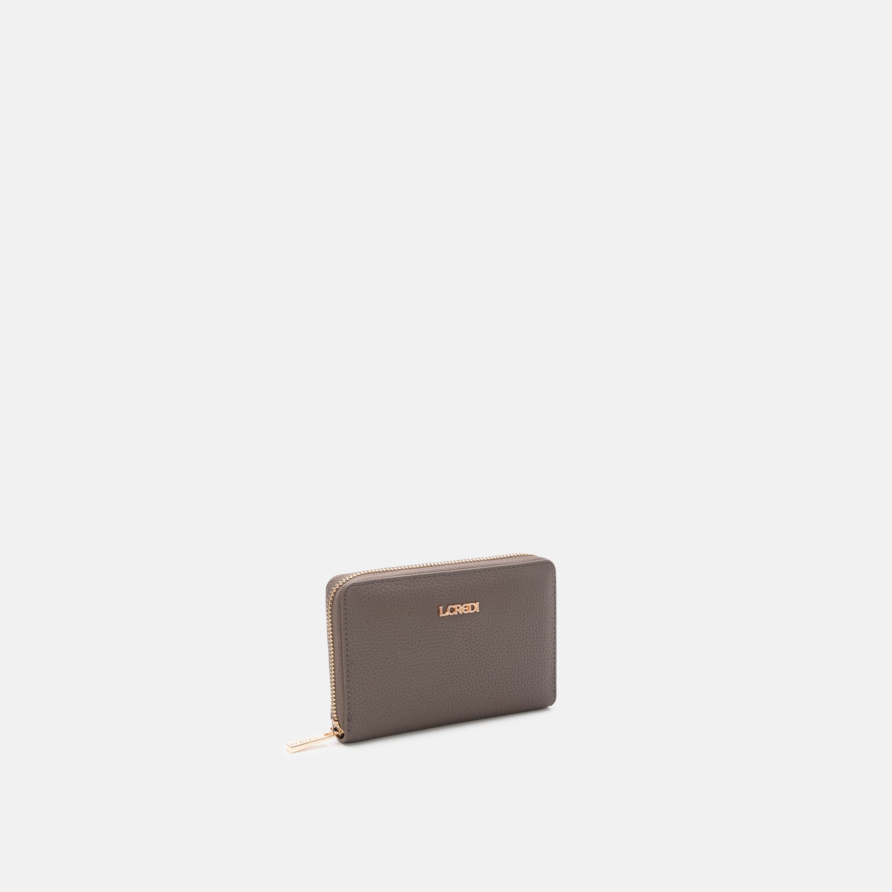 Perla Portemonnaie Damen dark taupe - L.Credi Munich