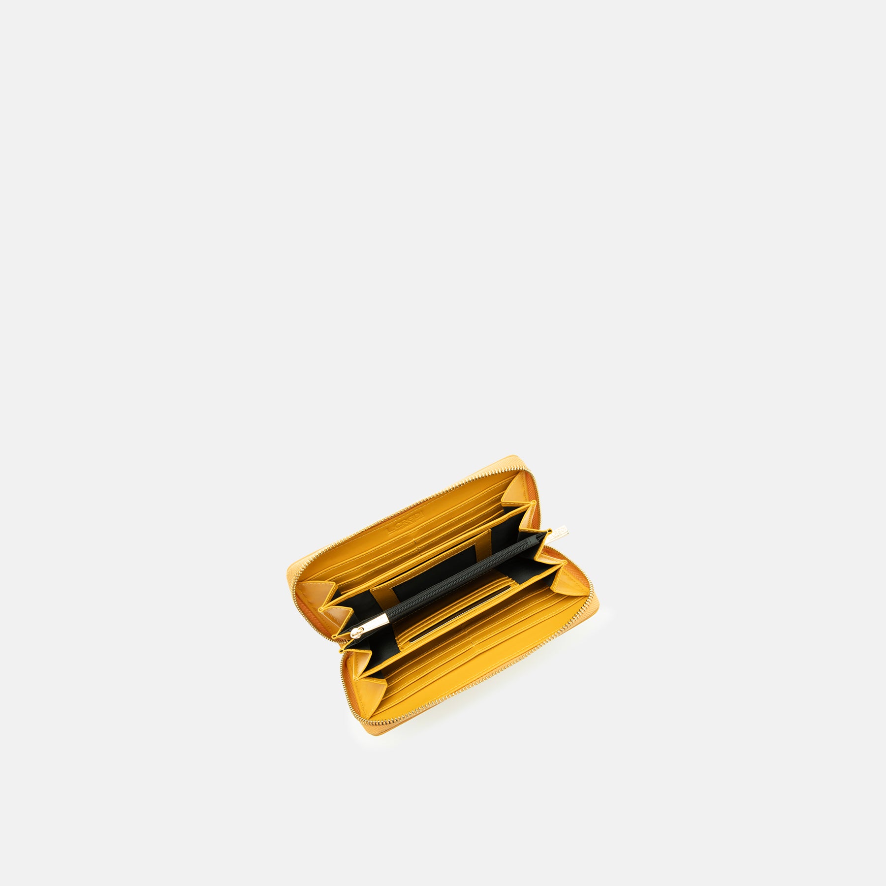 Perla Portemonnaie Damen amber - L.Credi Munich