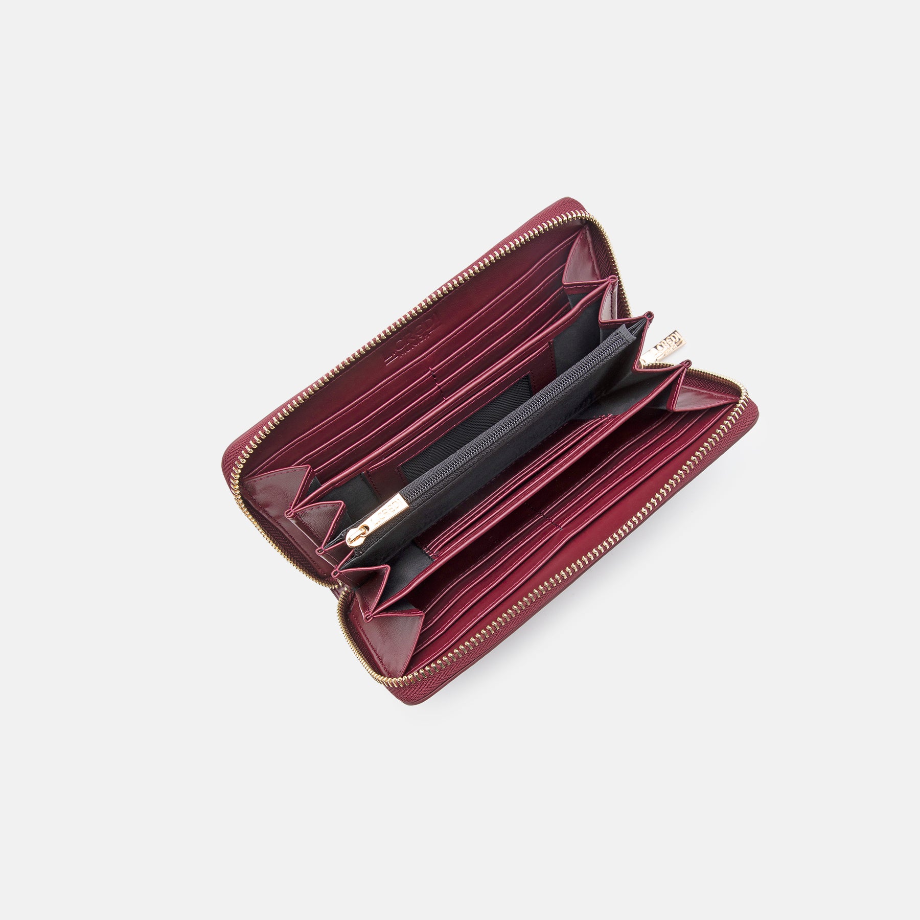 Perla Portemonnaie Damen wine - L.Credi Munich