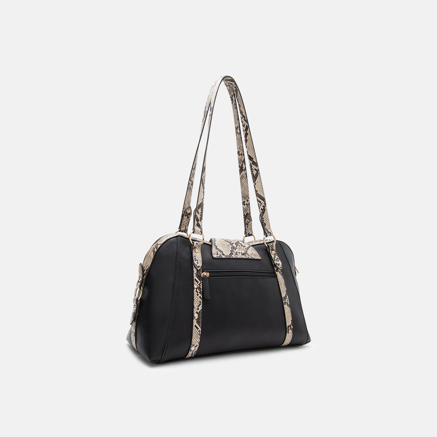 Peggy Henkeltasche schwarz / mix - L.Credi Munich