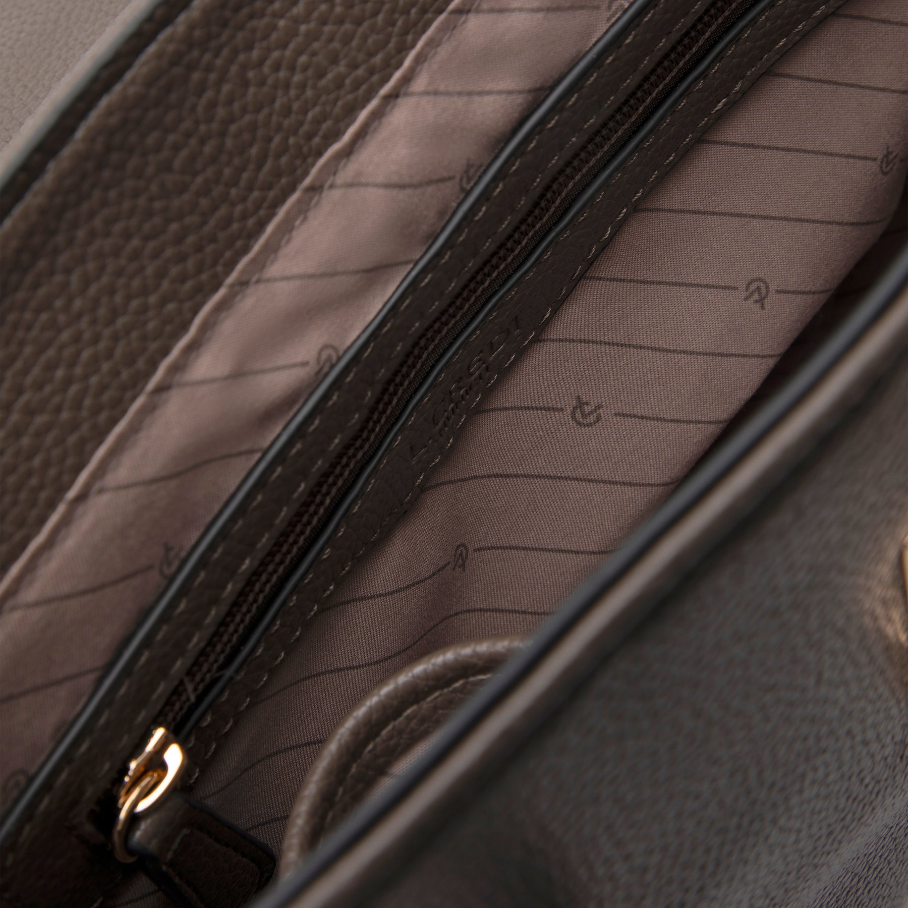 Perdita Henkeltasche dark taupe - L.Credi Munich