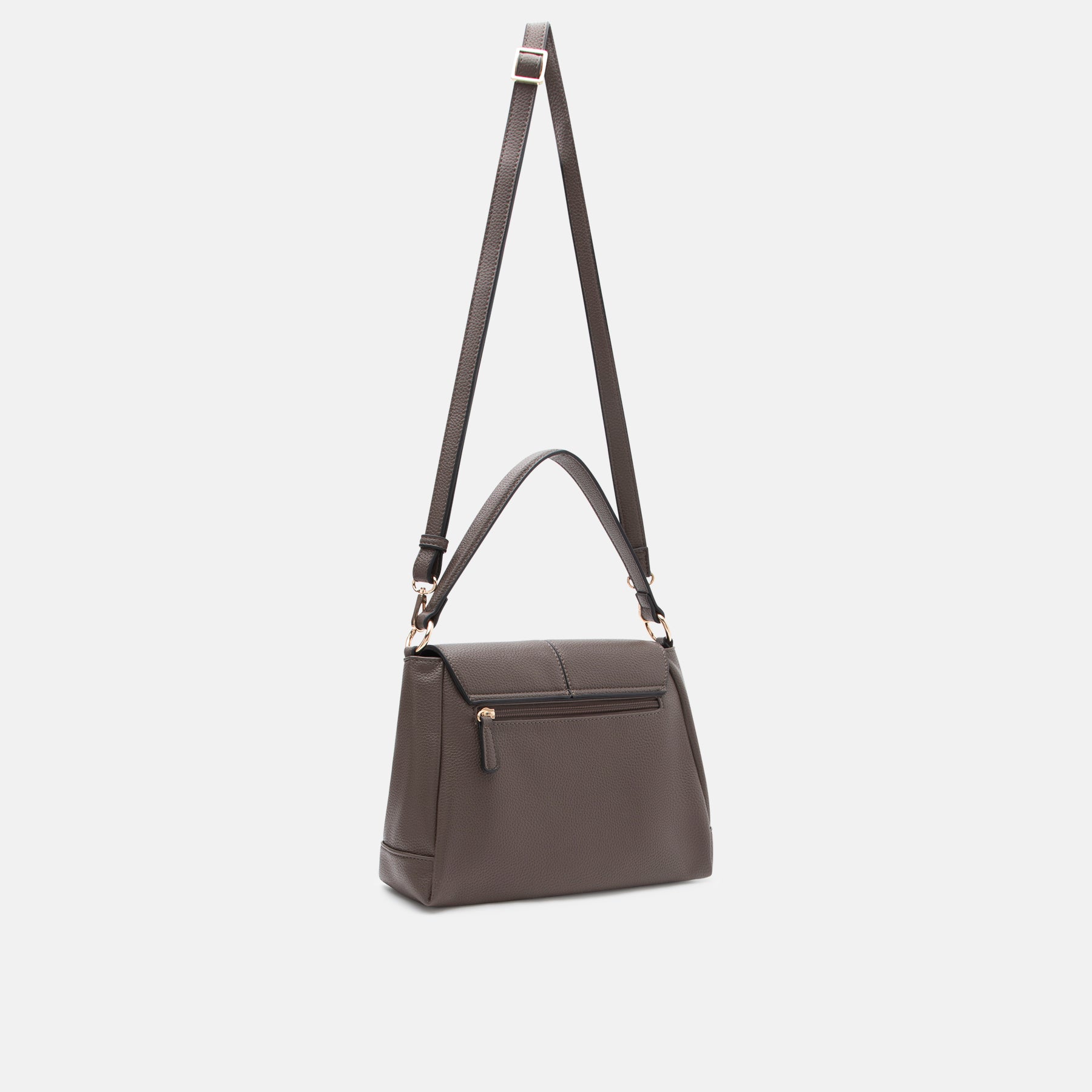 Perdita Hobo dark taupe