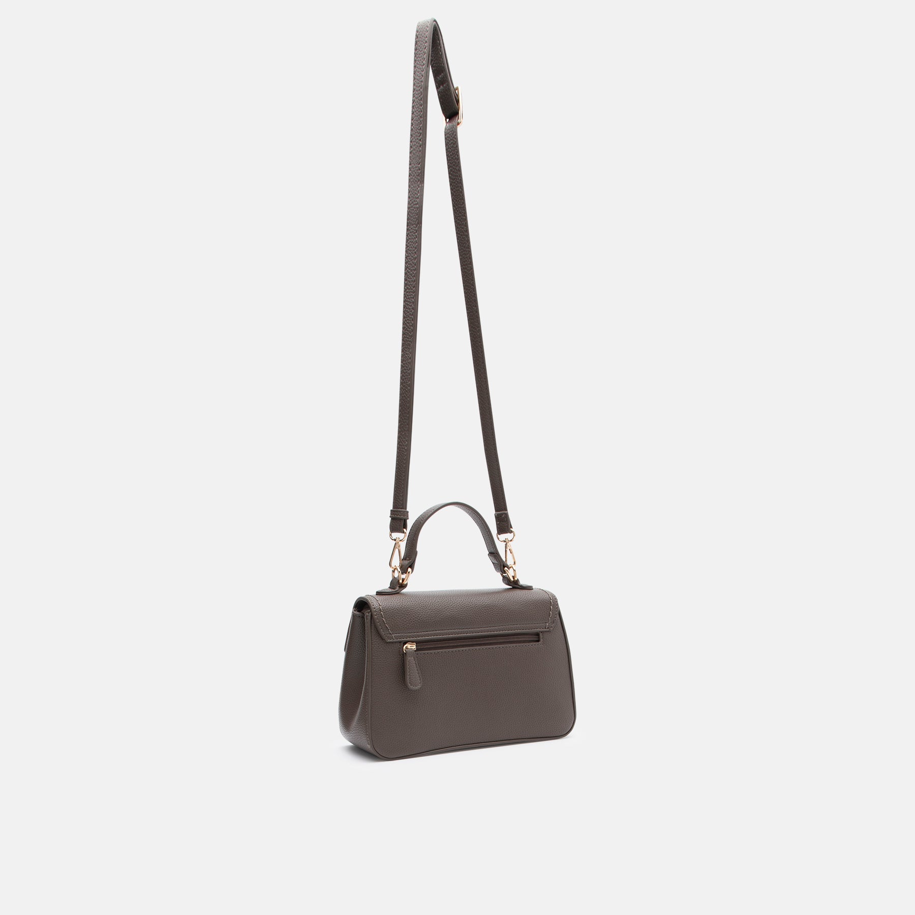 Pelagia Umhängetasche dark taupe - L.Credi Munich