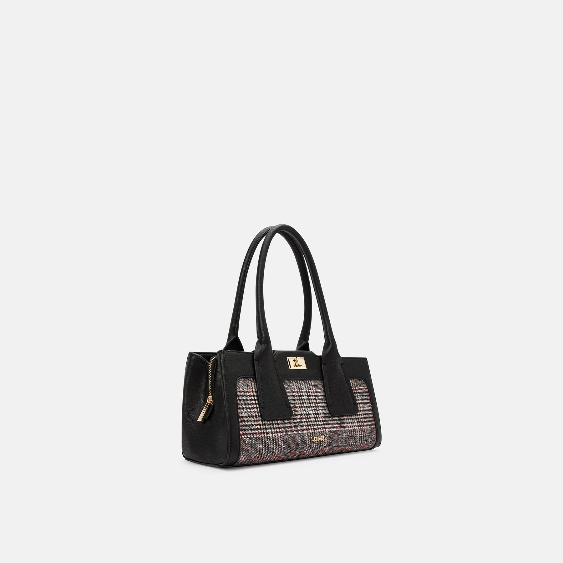 Palina Henkeltasche schwarz-mix - L.Credi Munich