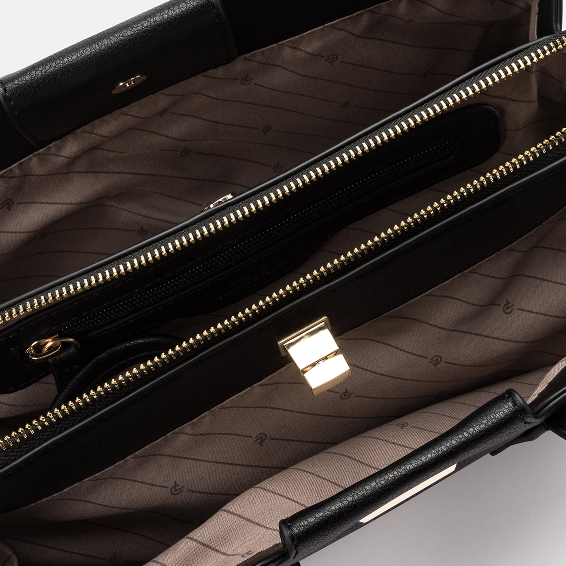 Palina Henkeltasche schwarz-mix - L.Credi Munich