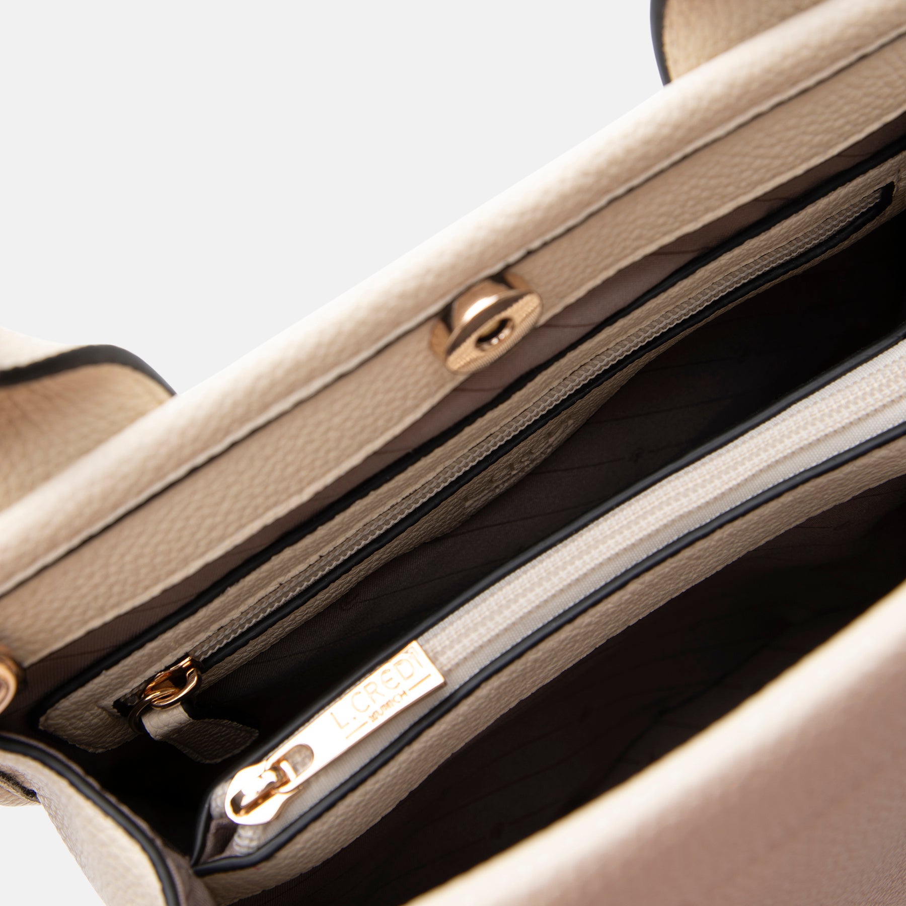 Phemia Henkeltasche creme - L.Credi Munich