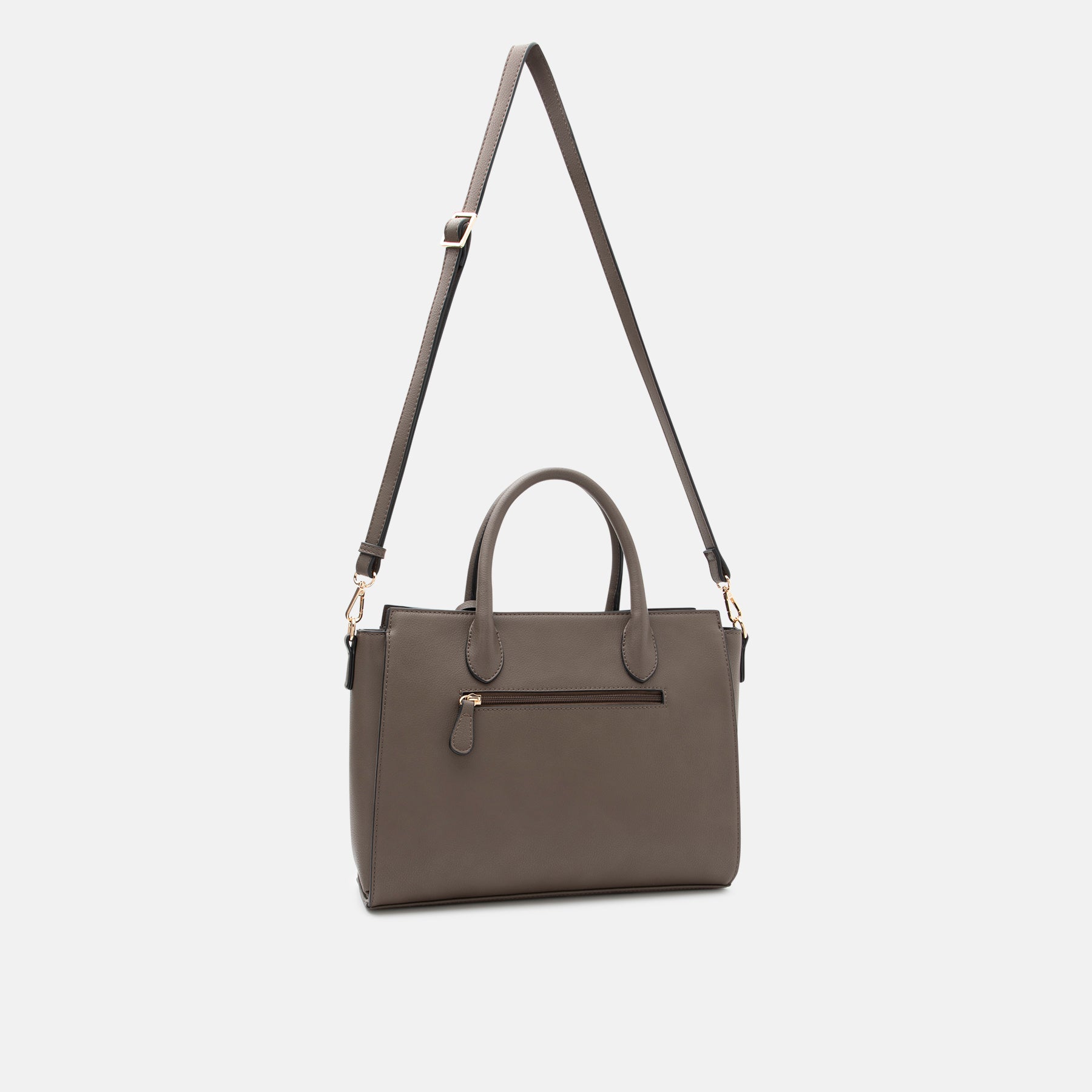 Konstanze Henkeltasche dark taupe