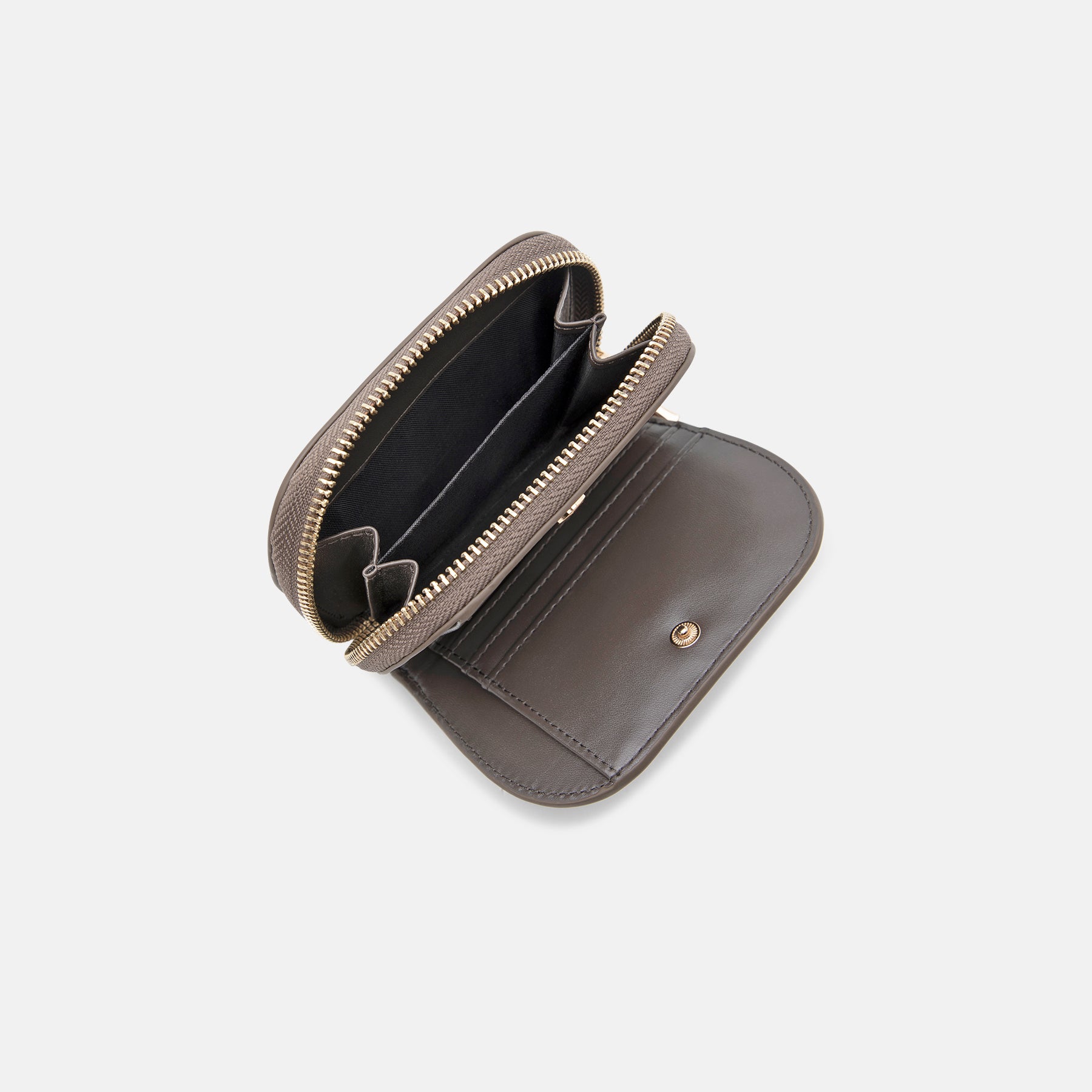 Perla Minibörse dark taupe - L.Credi Munich