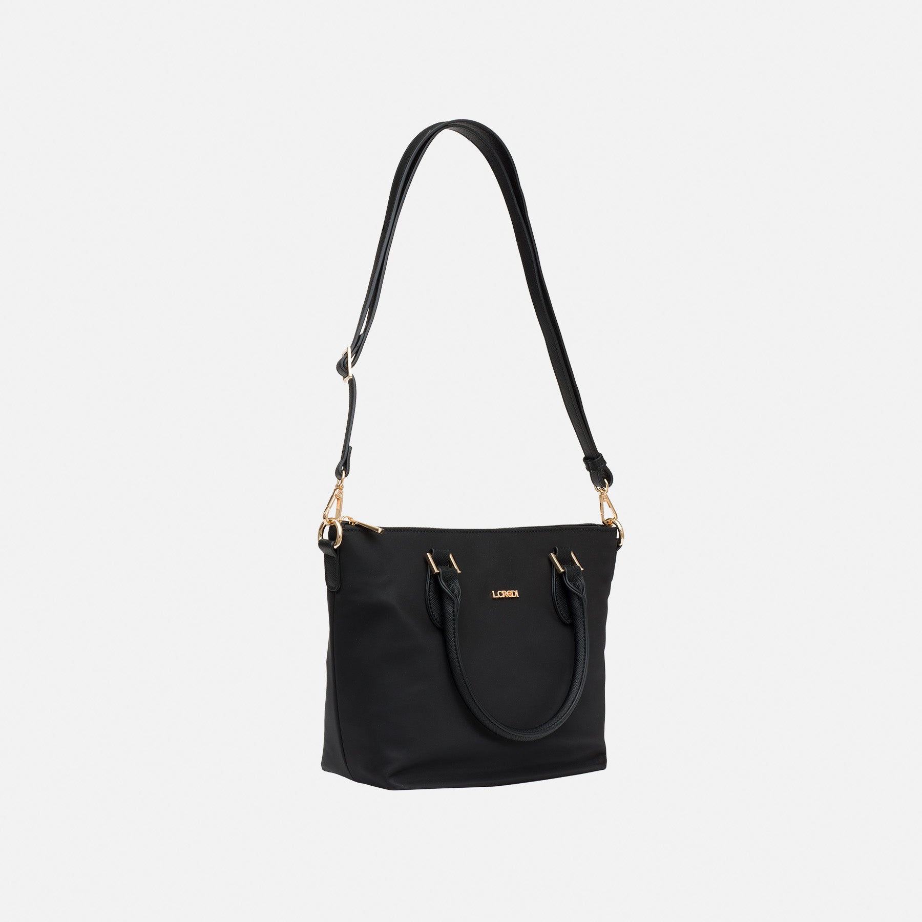Alena Henkeltasche schwarz - L.Credi Munich