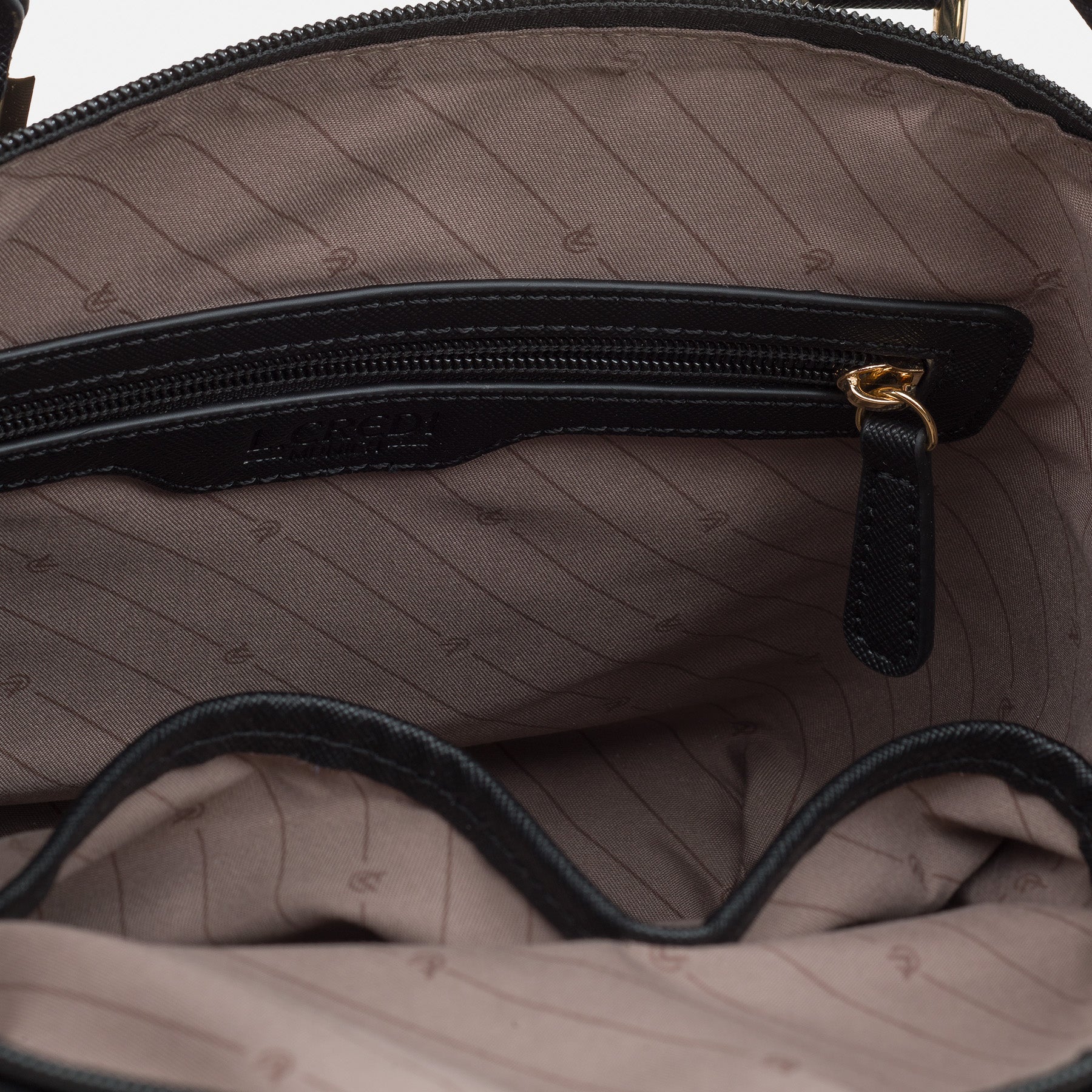 Alena Henkeltasche schwarz - L.Credi Munich