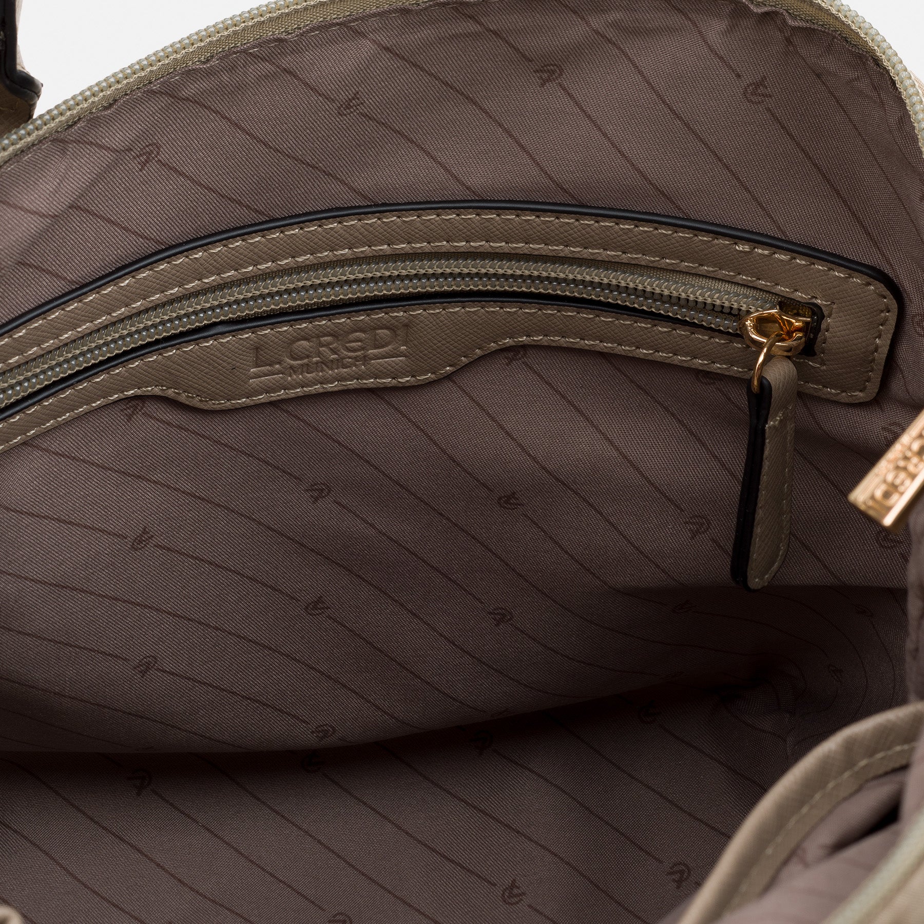 Alena Henkeltasche beige - L.Credi Munich